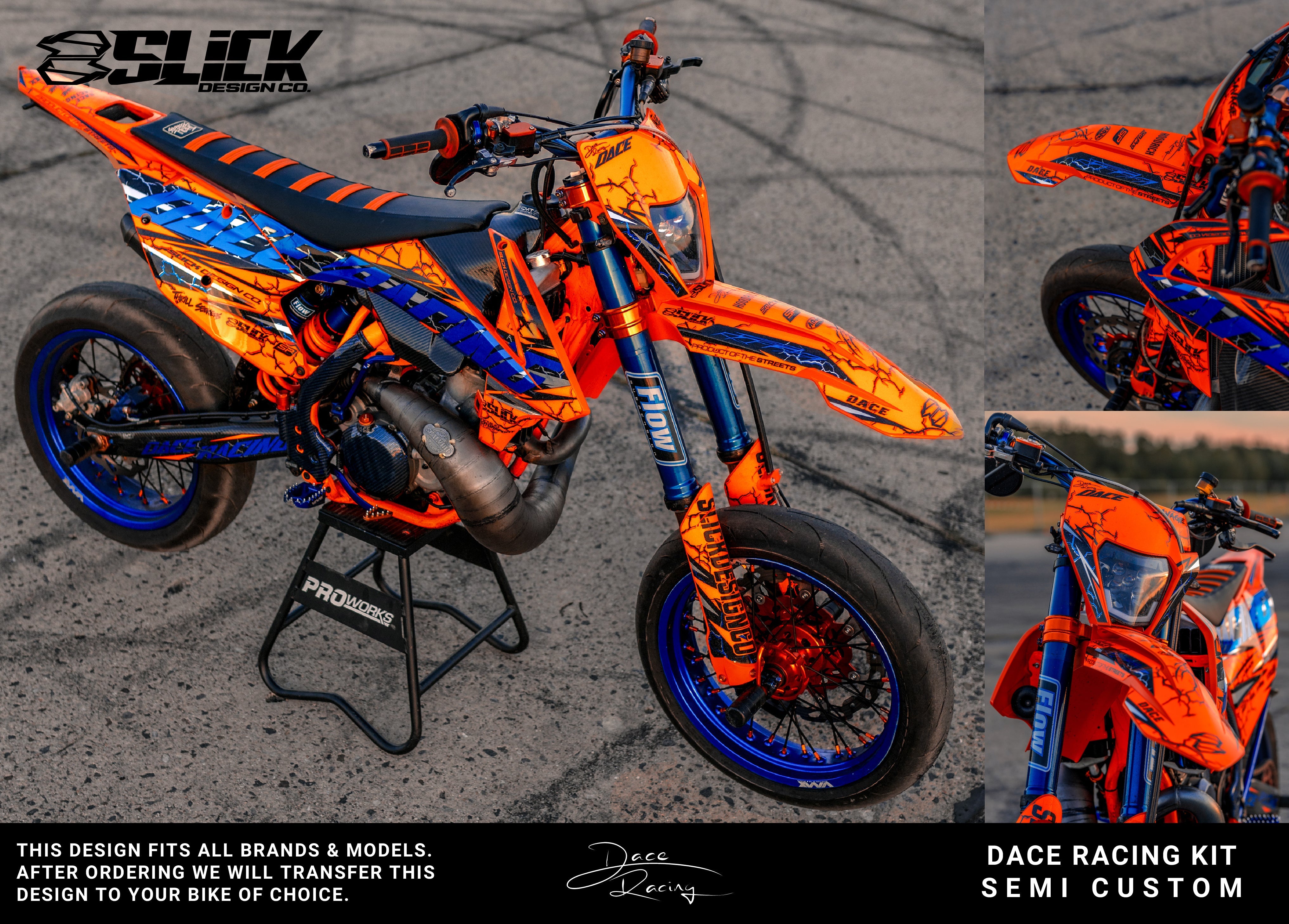 DACERACING GRAPHICS KIT Slick Design Co.