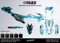 NEW! FADED BIKELIFE - GRAPHICS KIT