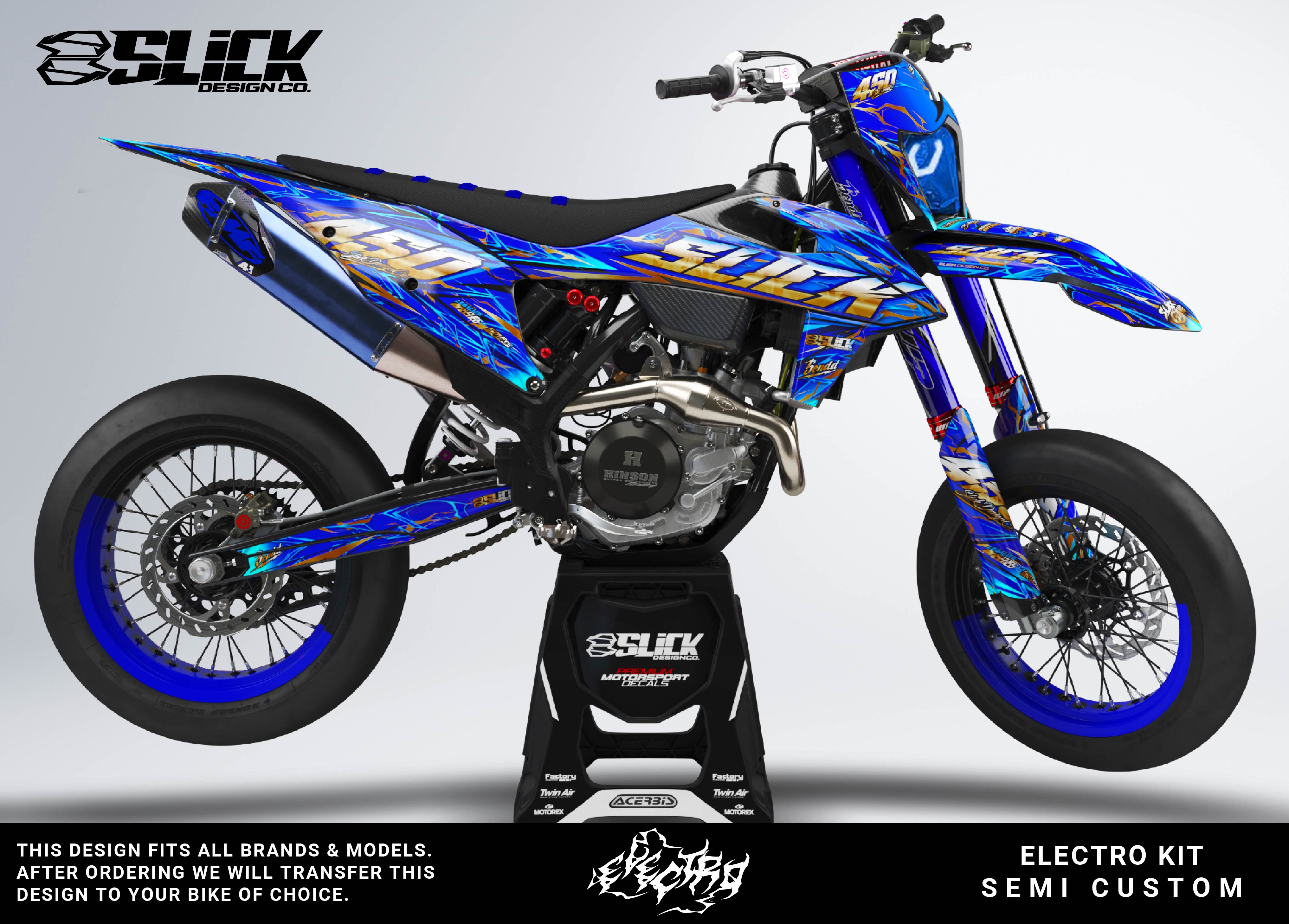 NEW! ELECTRO RAGE - GRAPHICS KIT