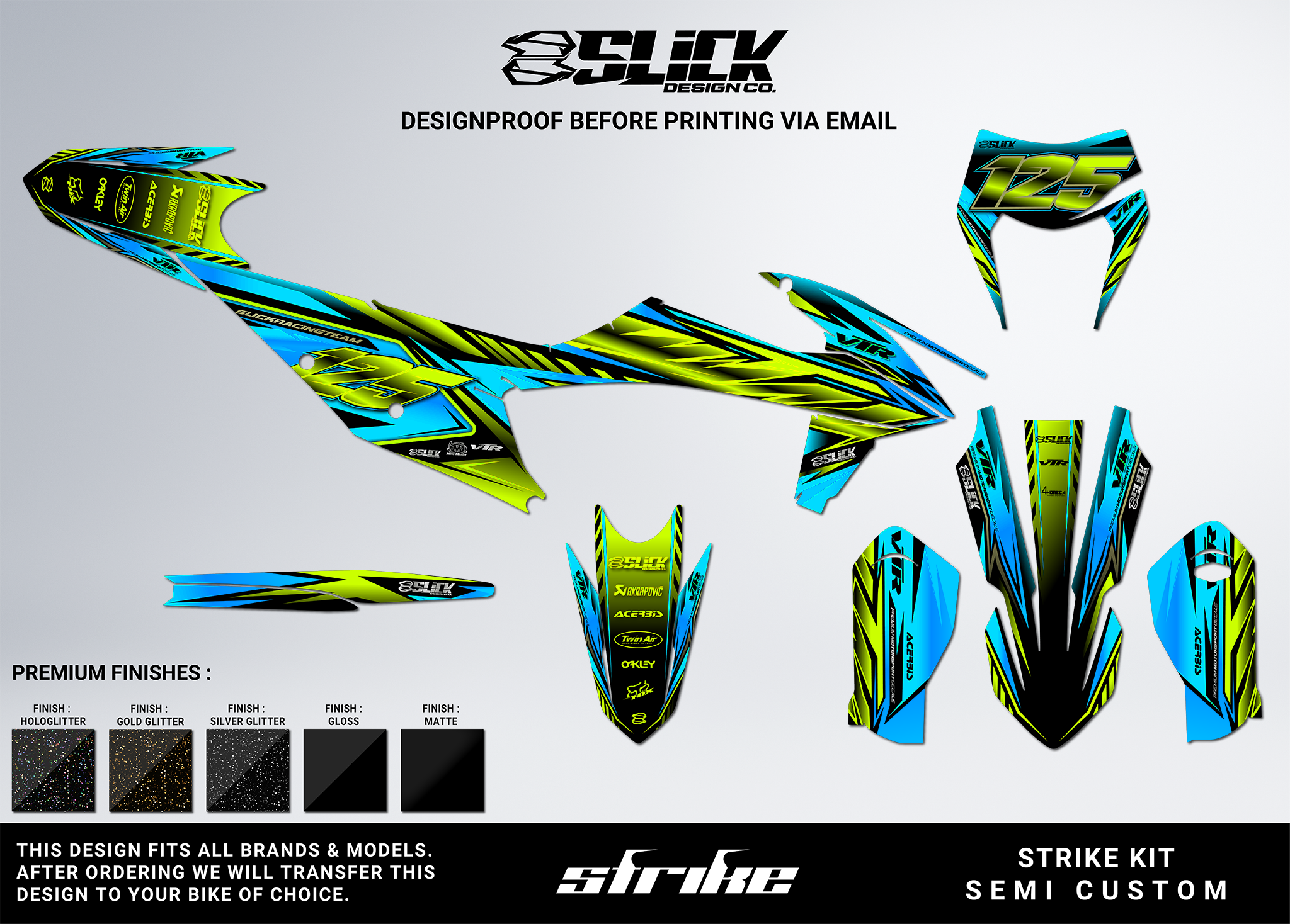 NEW! STRIKE - GRAPHICS KIT