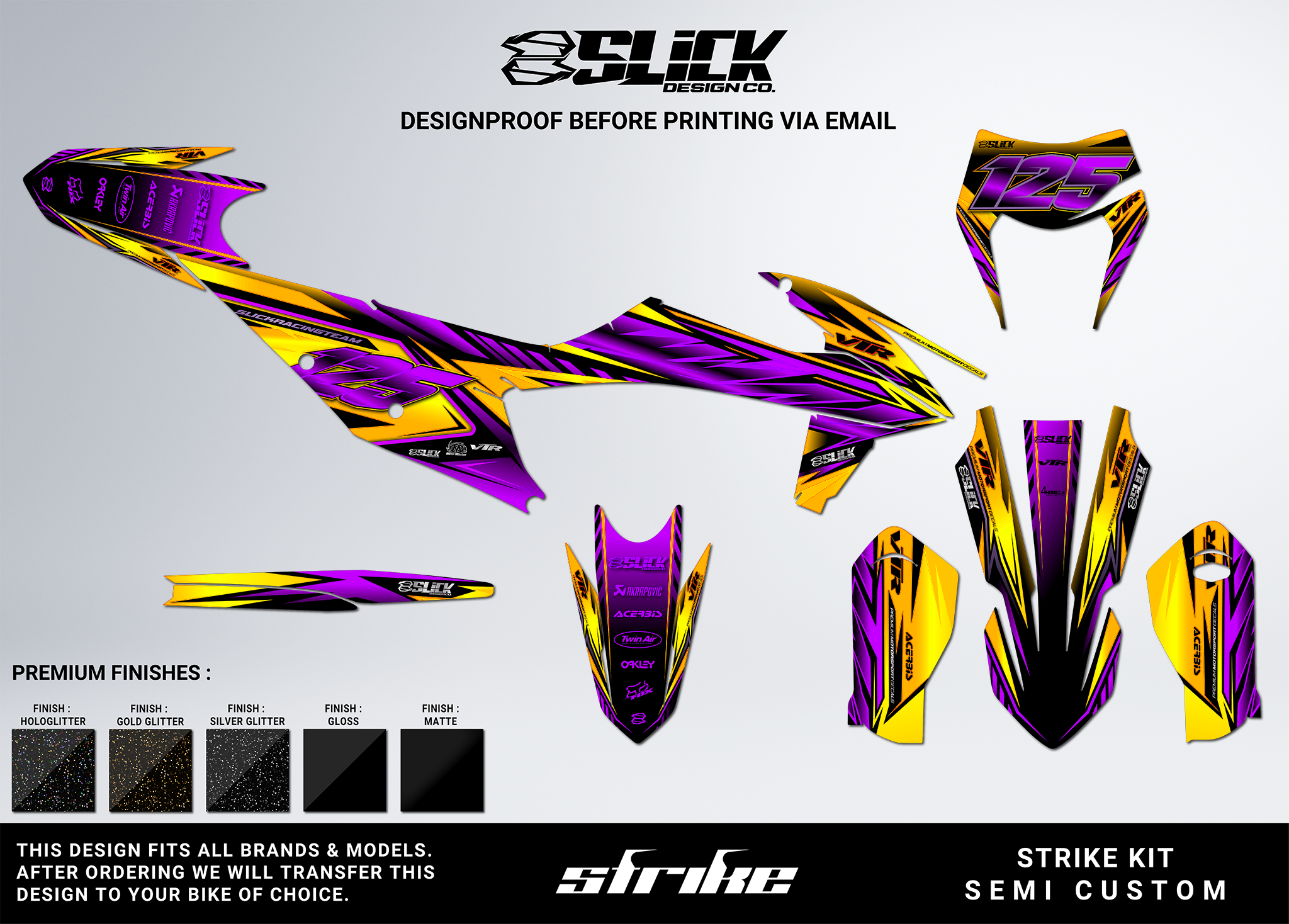 NEW! STRIKE - GRAPHICS KIT