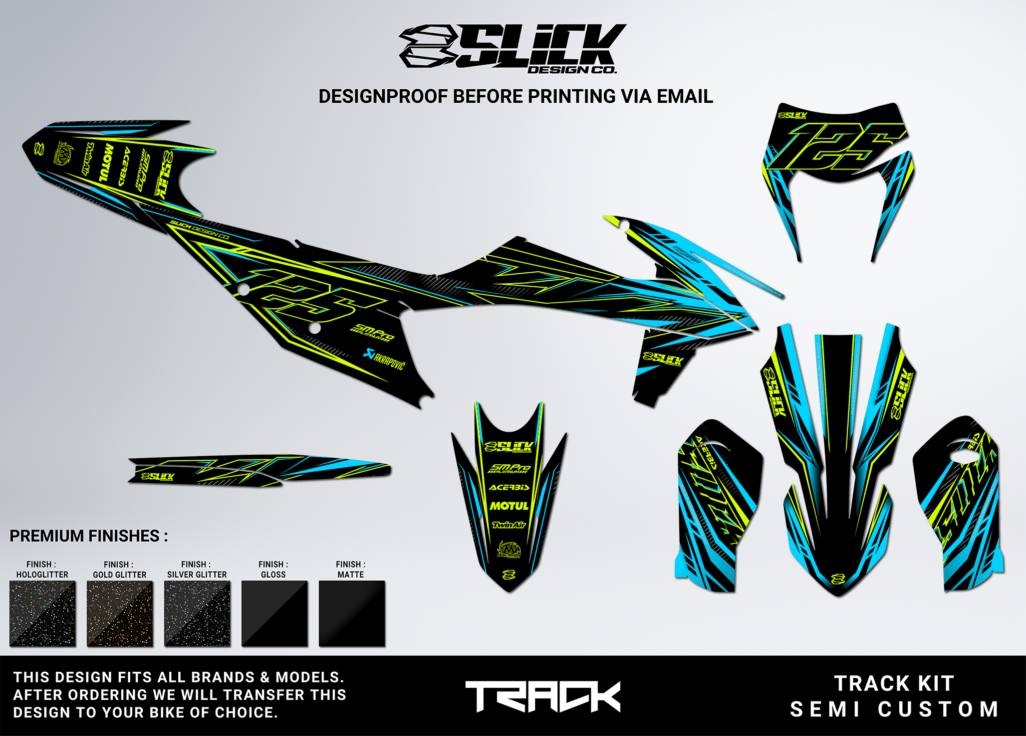 NEW! TRACK - GRAPHICS KIT