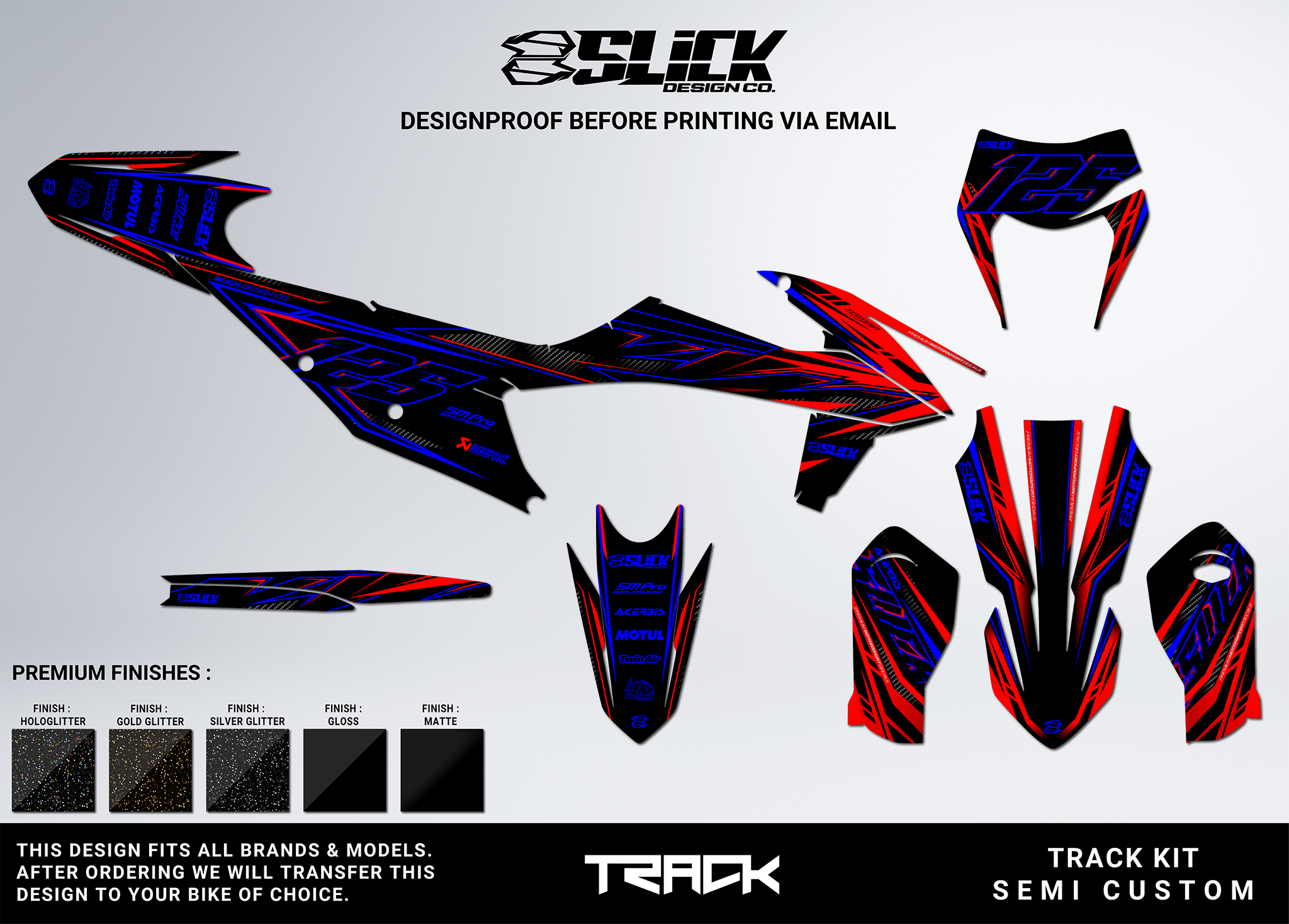 NEW! TRACK - GRAPHICS KIT