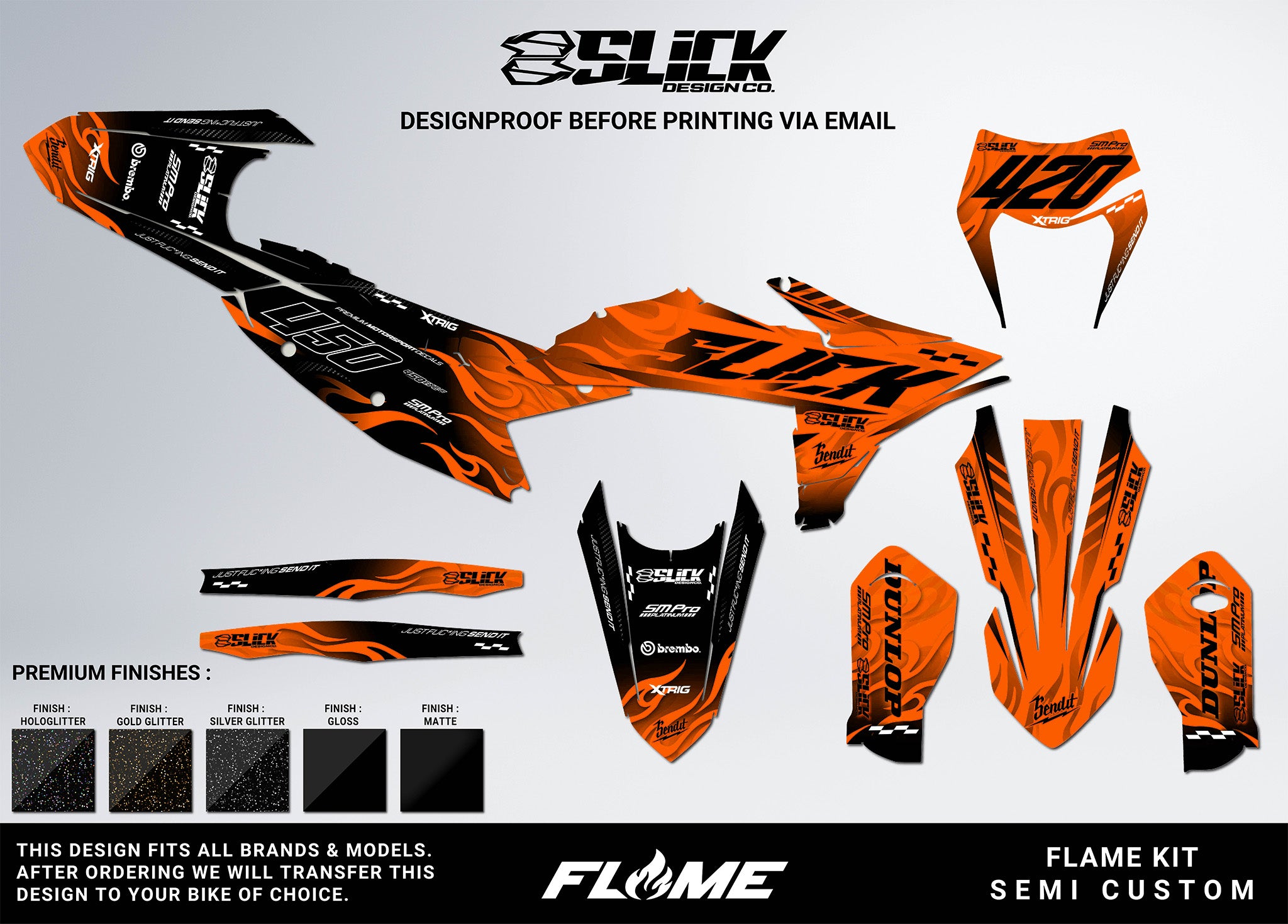 FLAME - GRAPHICS KIT