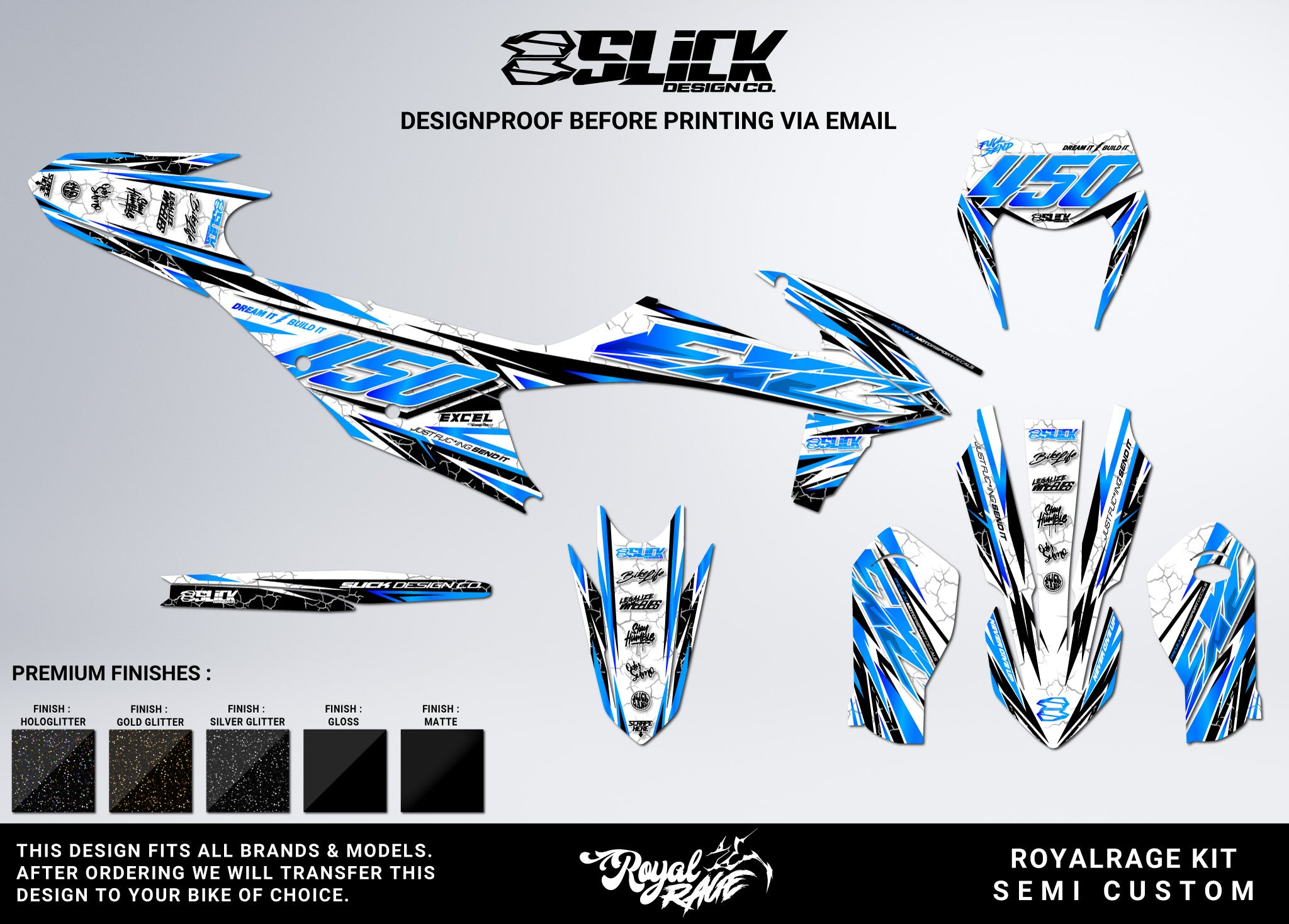 NEW! ROYALRAGE - GRAPHICS KIT
