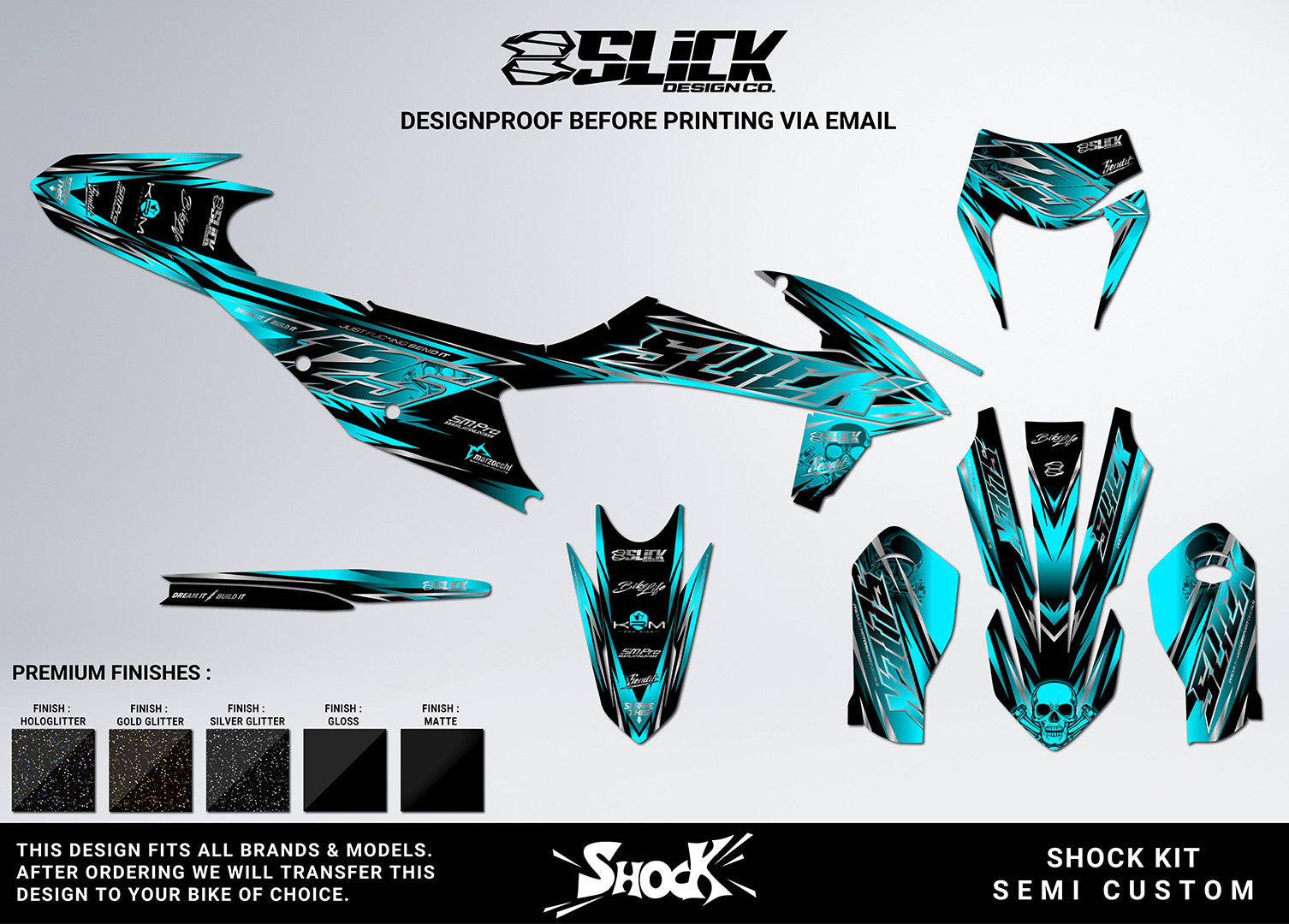 NEW! SHOCK - GRAPHICS KIT