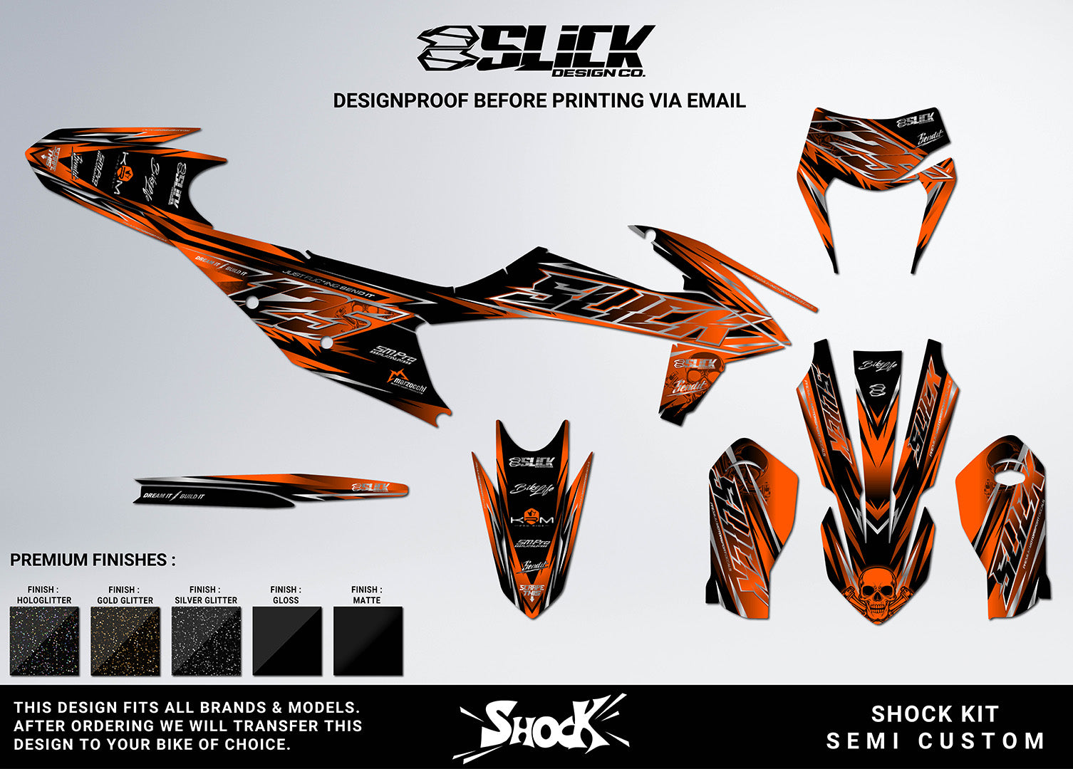 NEW! SHOCK - GRAPHICS KIT