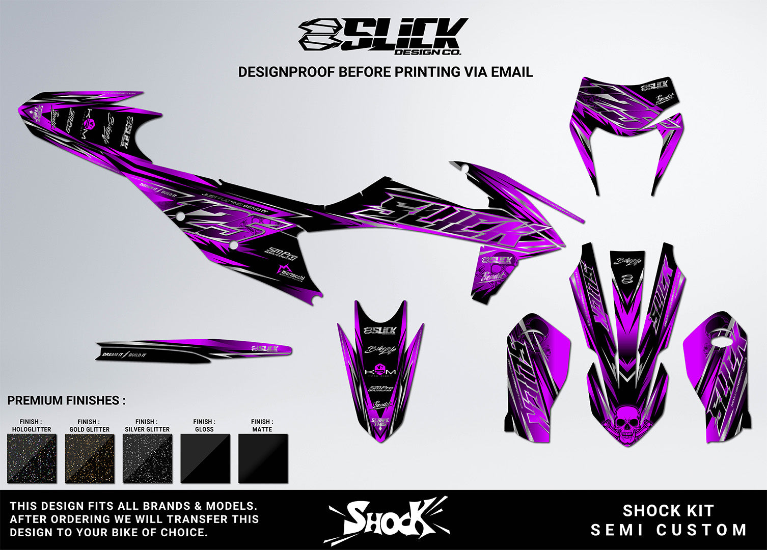 NEW! SHOCK - GRAPHICS KIT