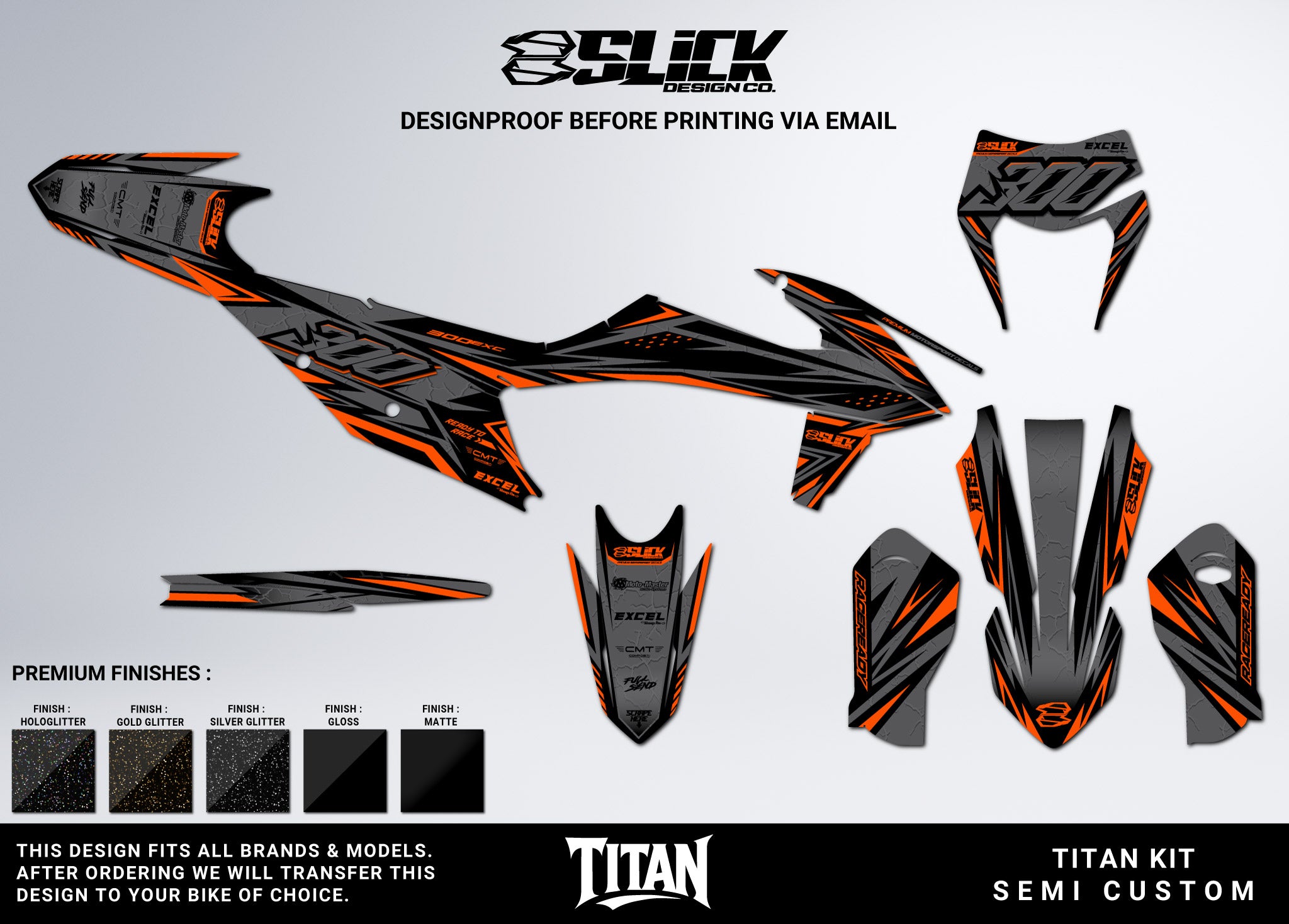 TITAN - GRAPHICS KIT