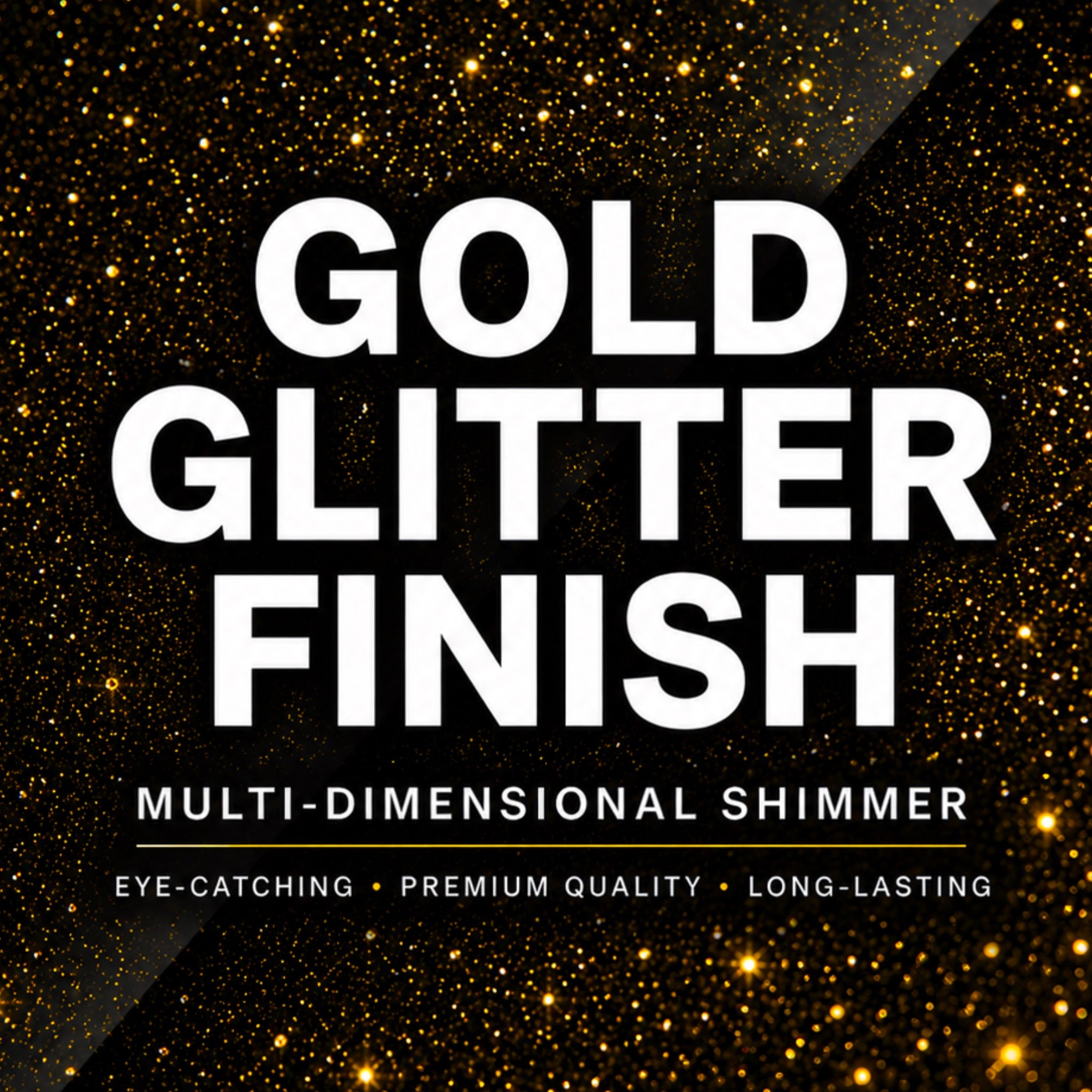 Gold-Glitter Finish