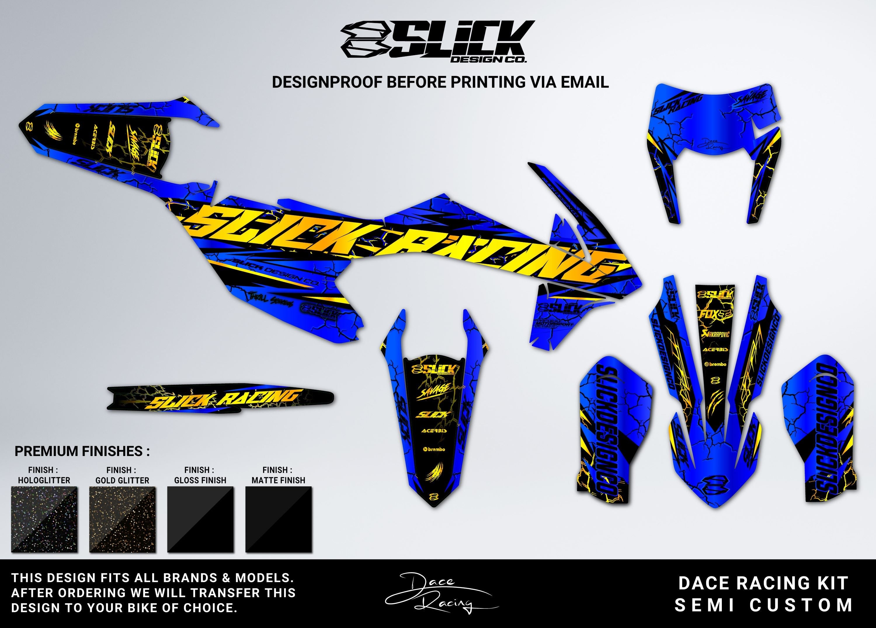 DACERACING - KIT GRAFICO