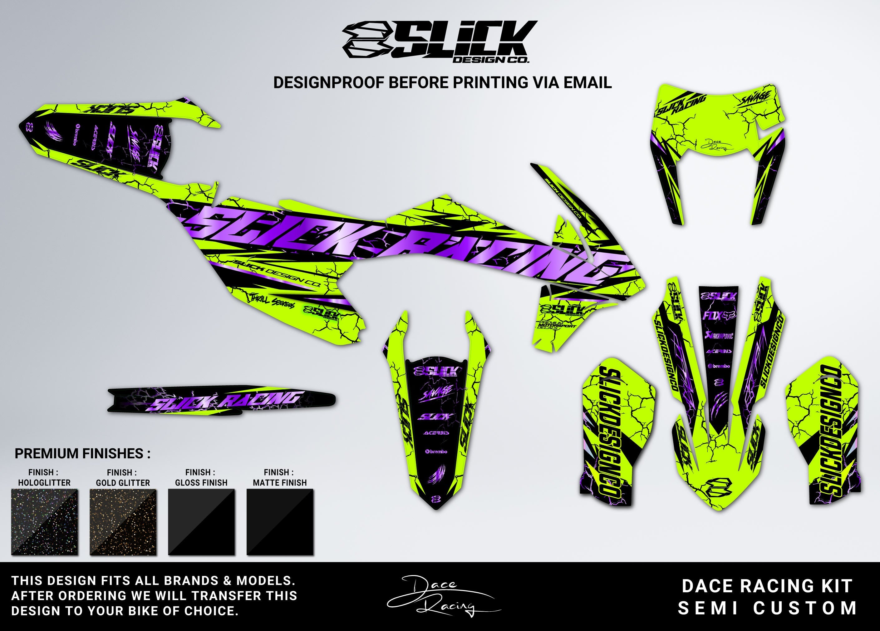 DACERACING - KIT GRAFICO