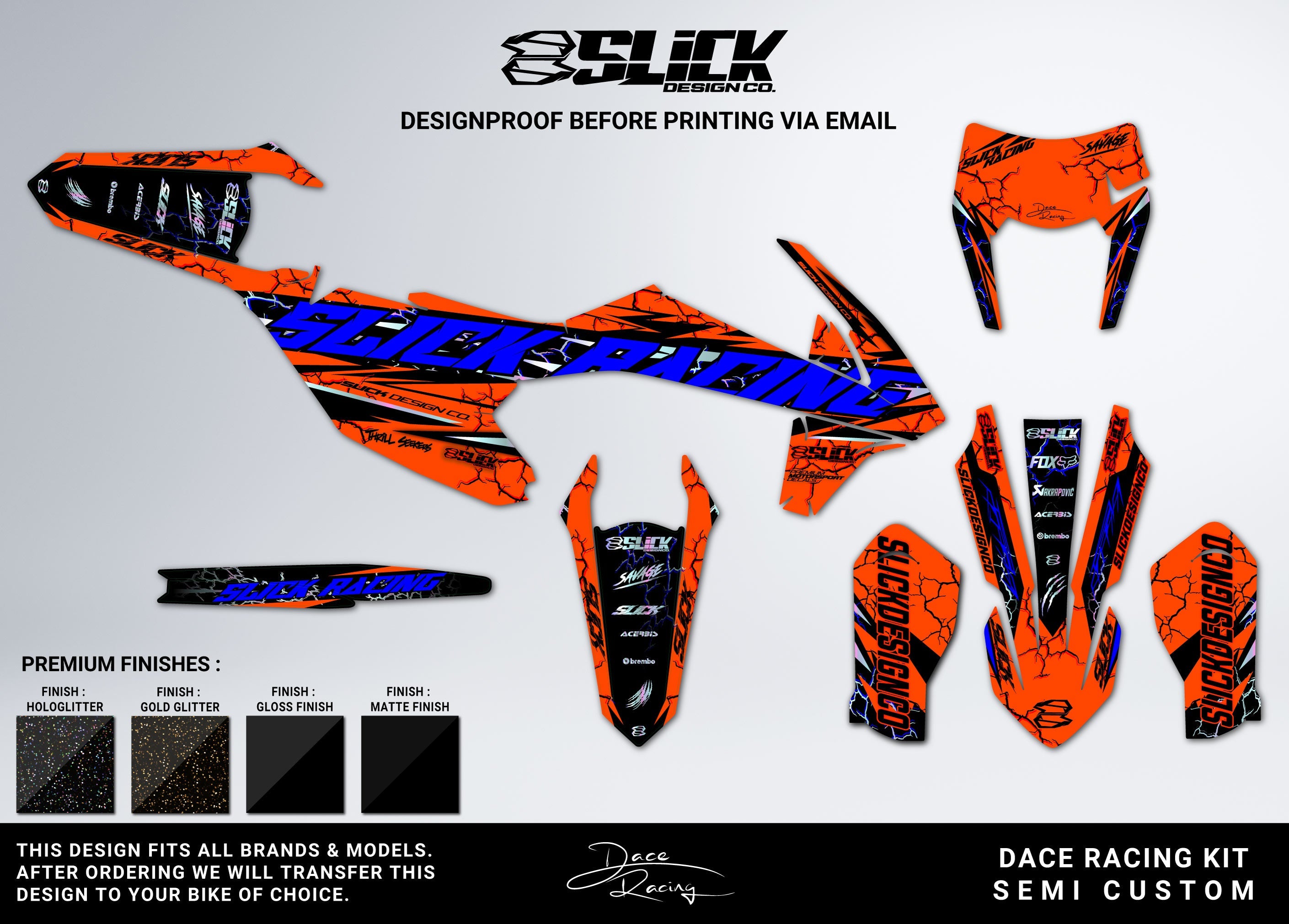 DACERACING - KIT GRAFICO