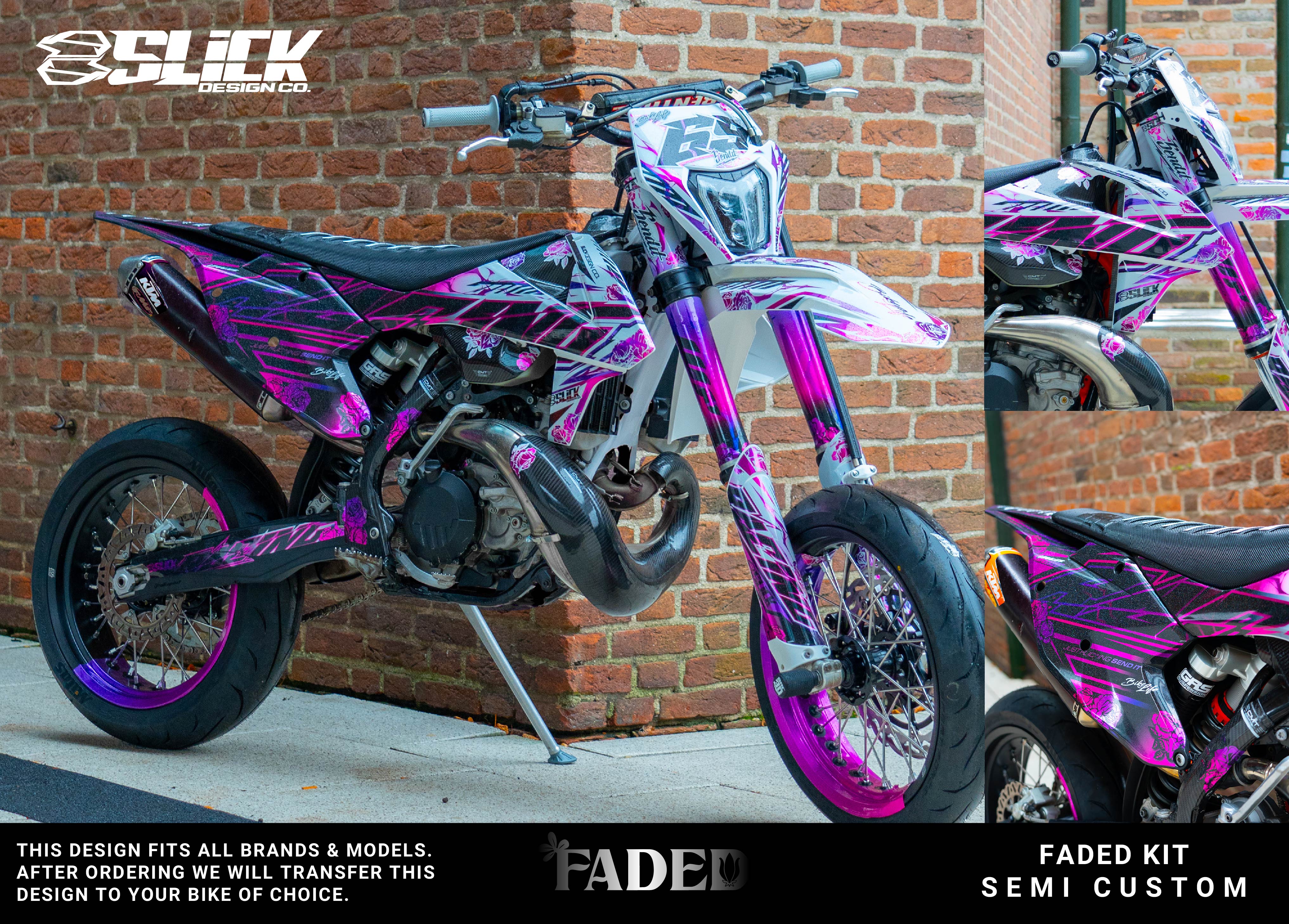 NEW! FADED - GRAPHICS KIT