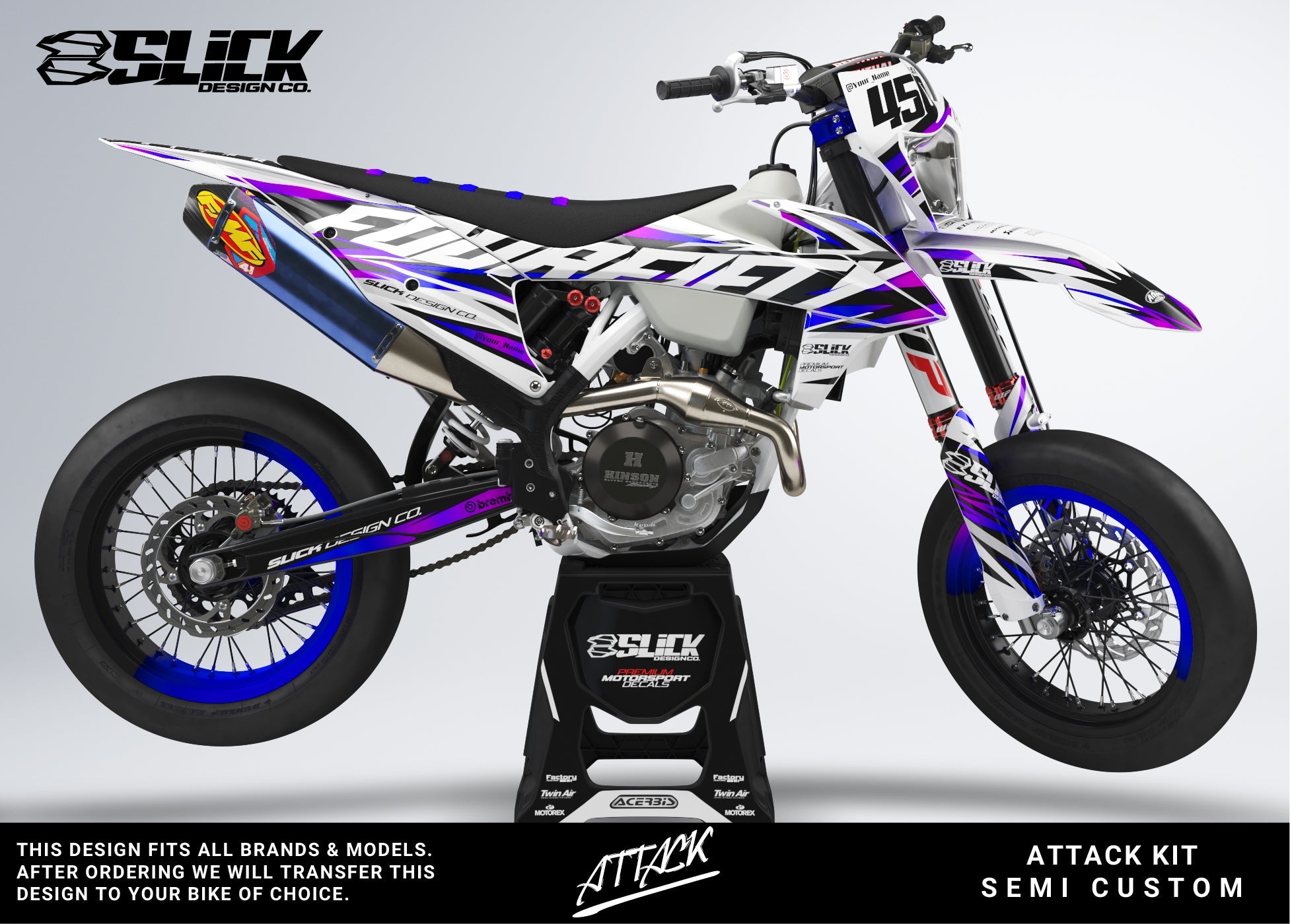 Attack Graphics ATTACK - GRAPHICS KIT – Slick Design Co.