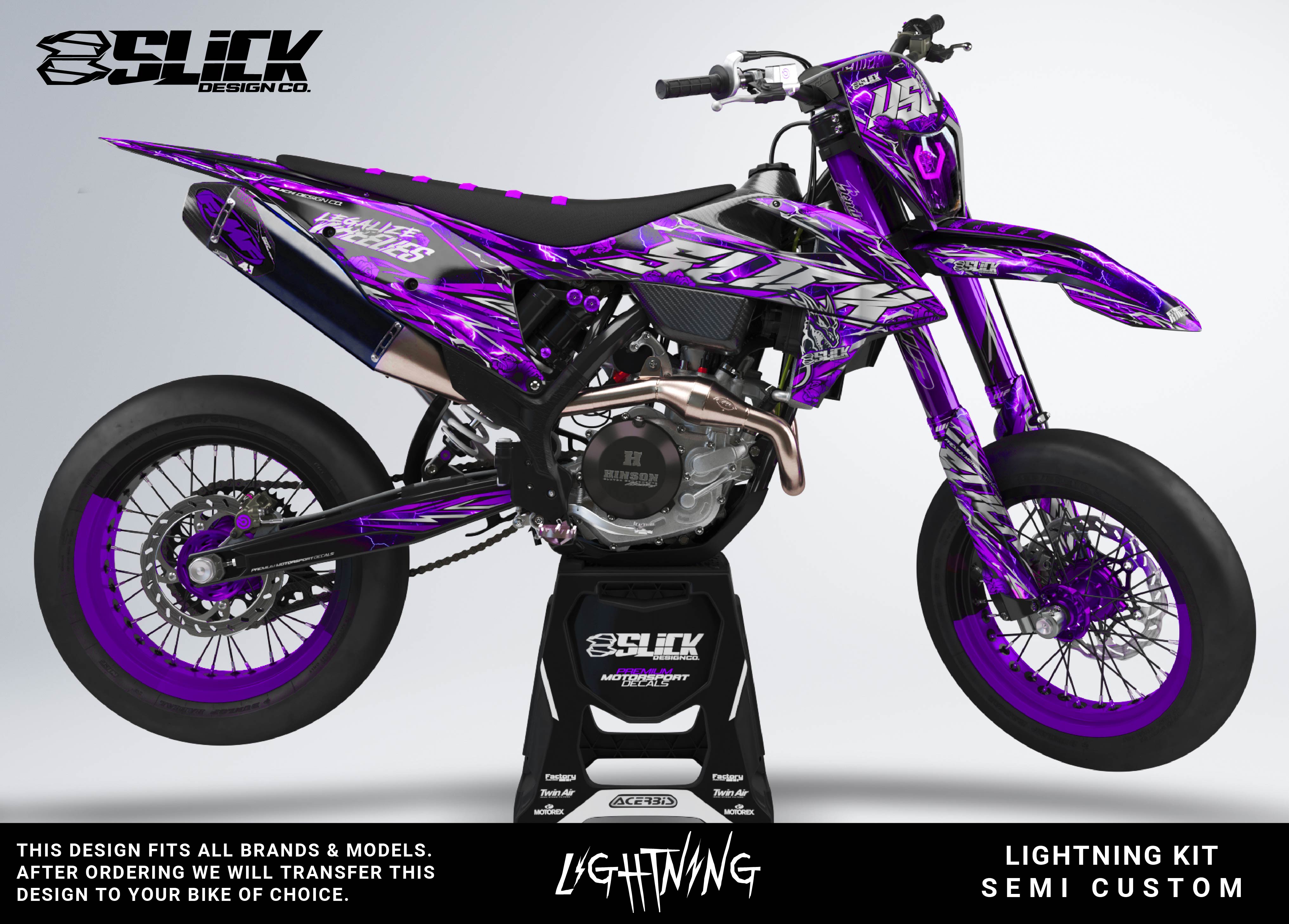 NEW! LIGHTNING - GRAPHICS KIT