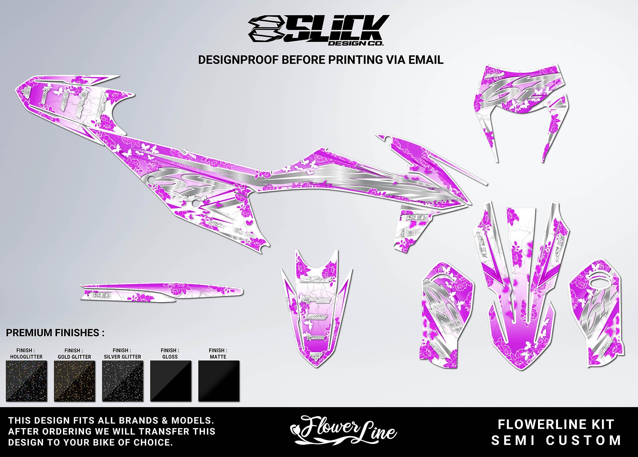 NEW! FLOWERLINE - GRAPHICS KIT