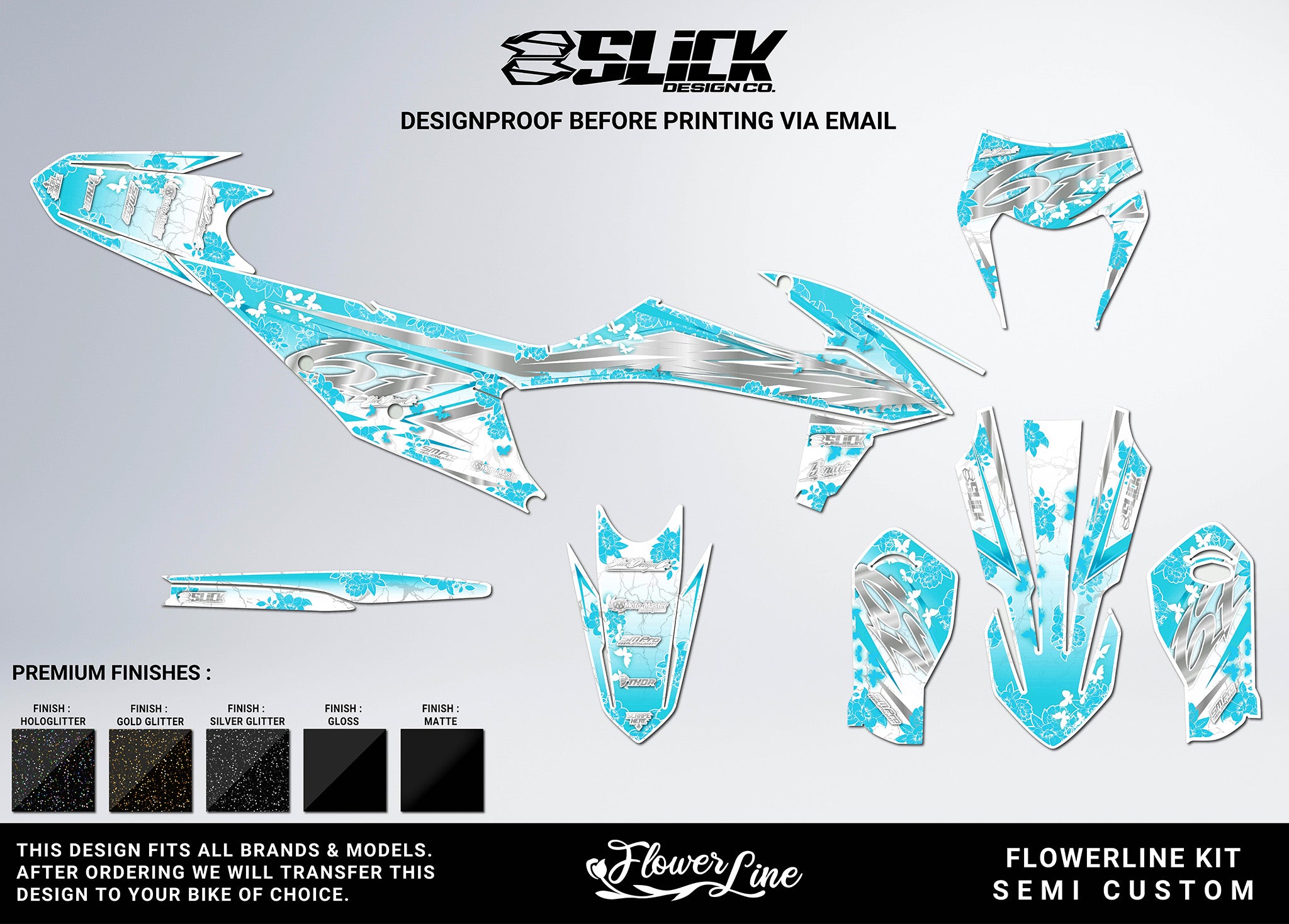 NEW! FLOWERLINE - GRAPHICS KIT