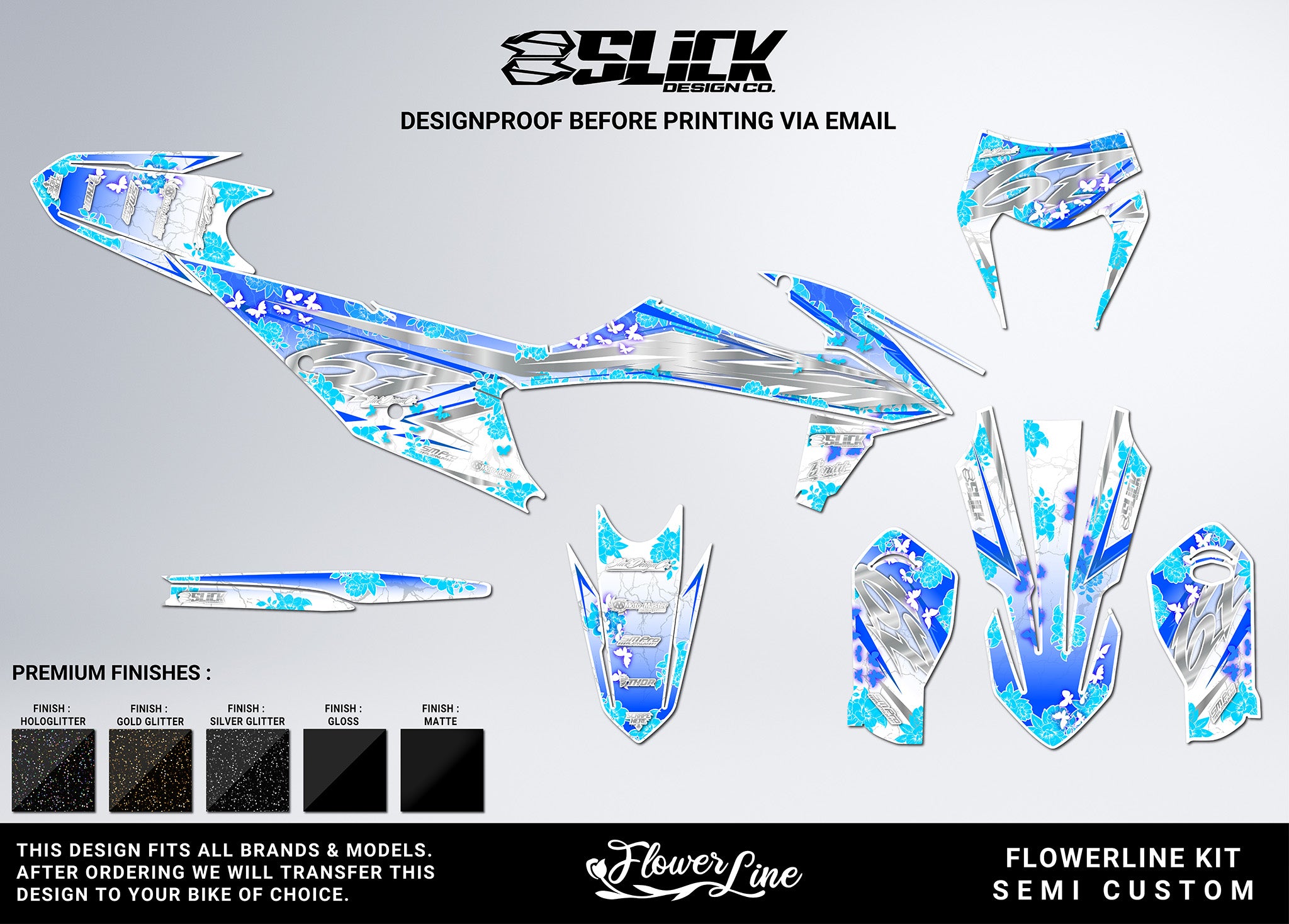 NEW! FLOWERLINE - GRAPHICS KIT