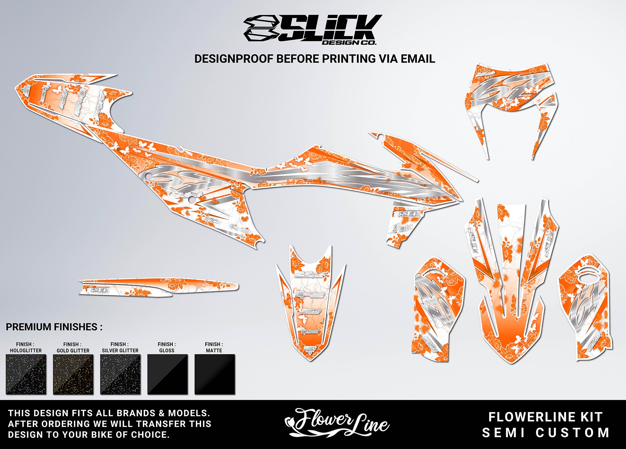 NEW! FLOWERLINE - GRAPHICS KIT