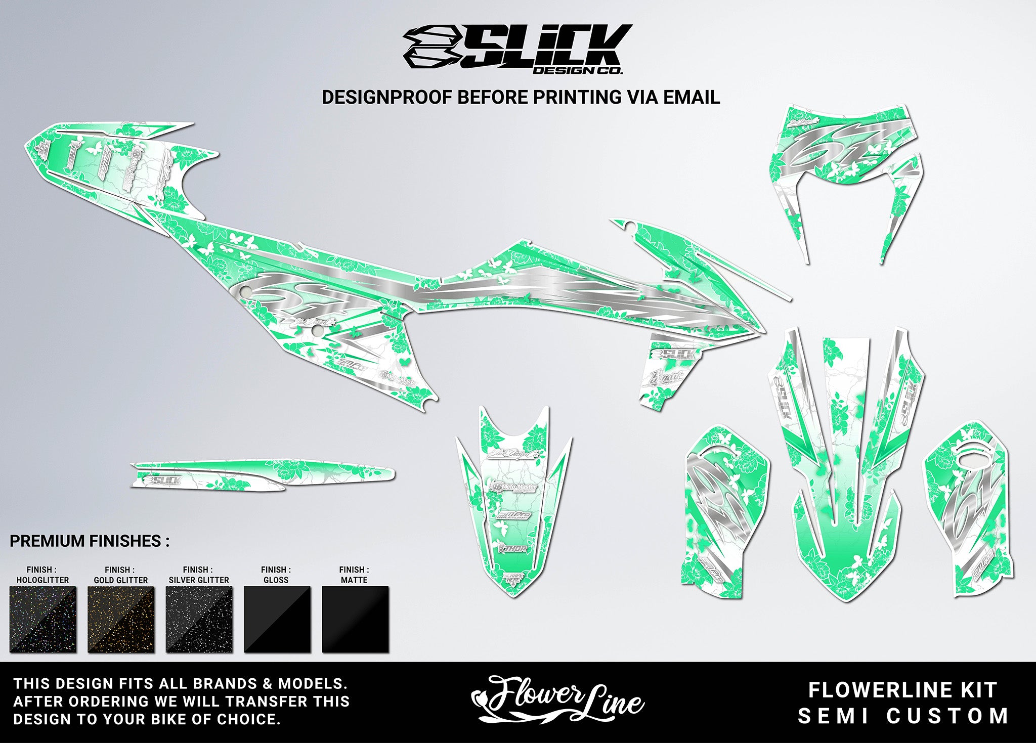 NEW! FLOWERLINE - GRAPHICS KIT