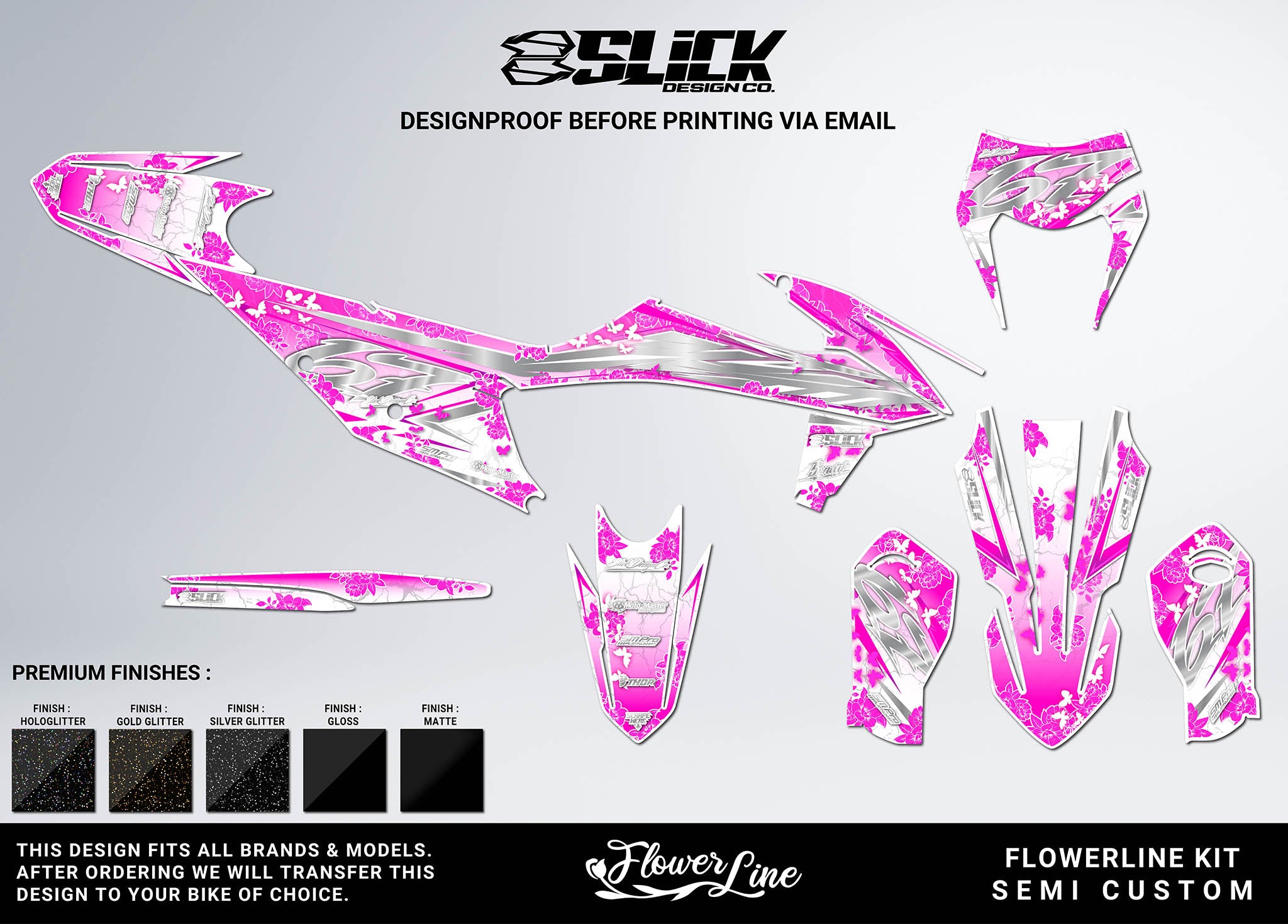 NEW! FLOWERLINE - GRAPHICS KIT