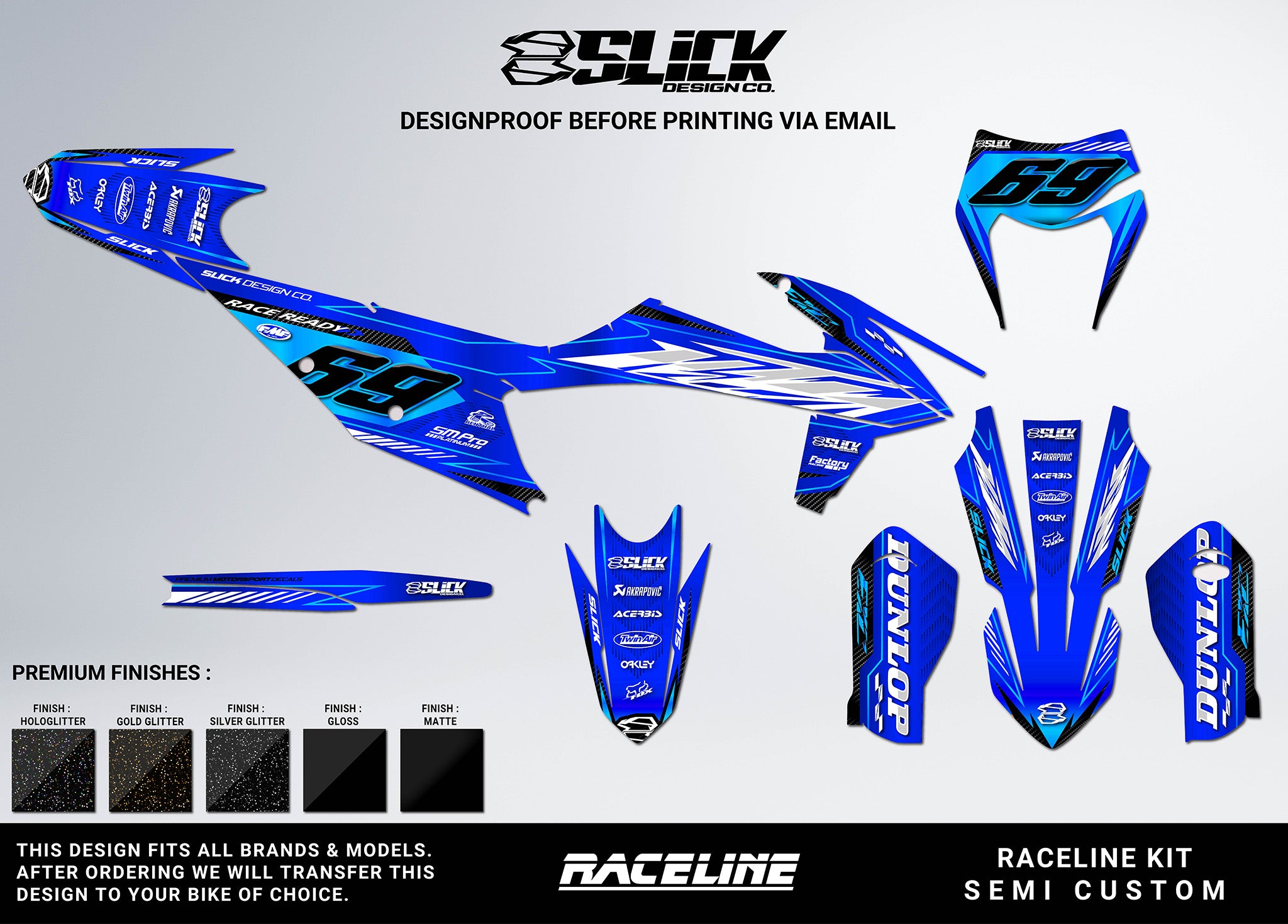 NEW! RACELINE - GRAPHICS KIT