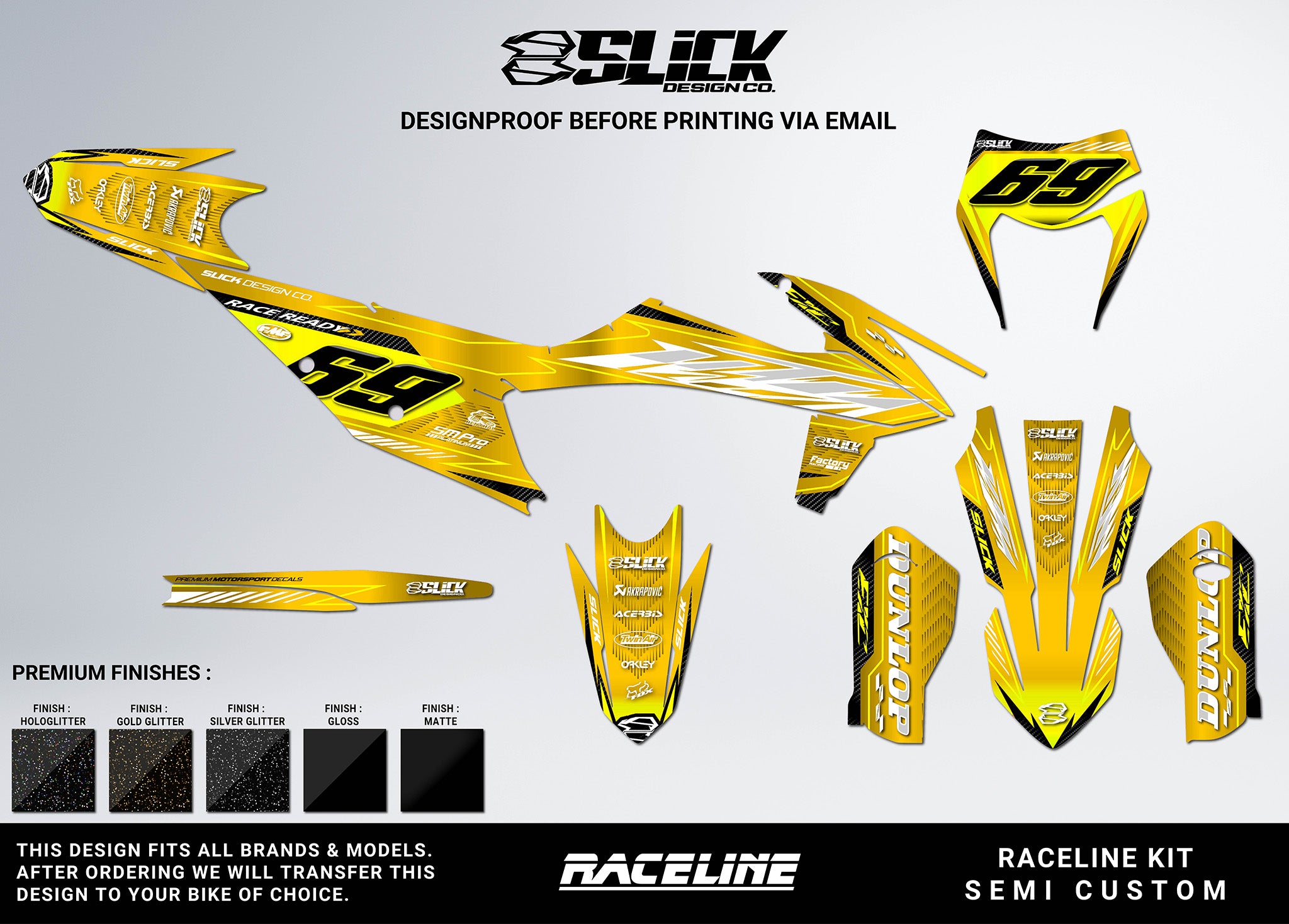 NEW! RACELINE - GRAPHICS KIT
