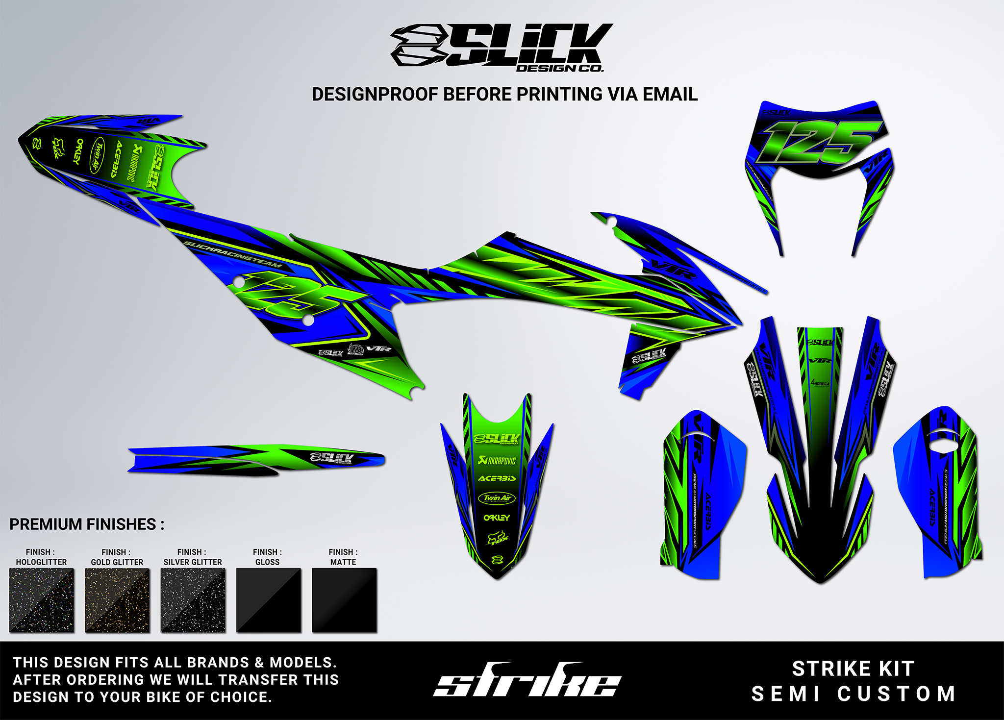 NEW! STRIKE - GRAPHICS KIT