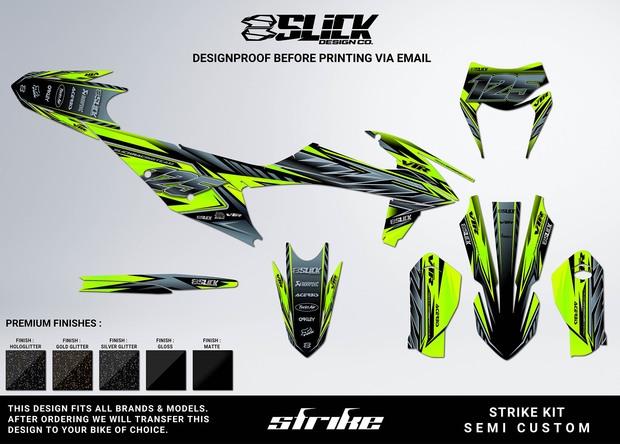 NEW! STRIKE - GRAPHICS KIT