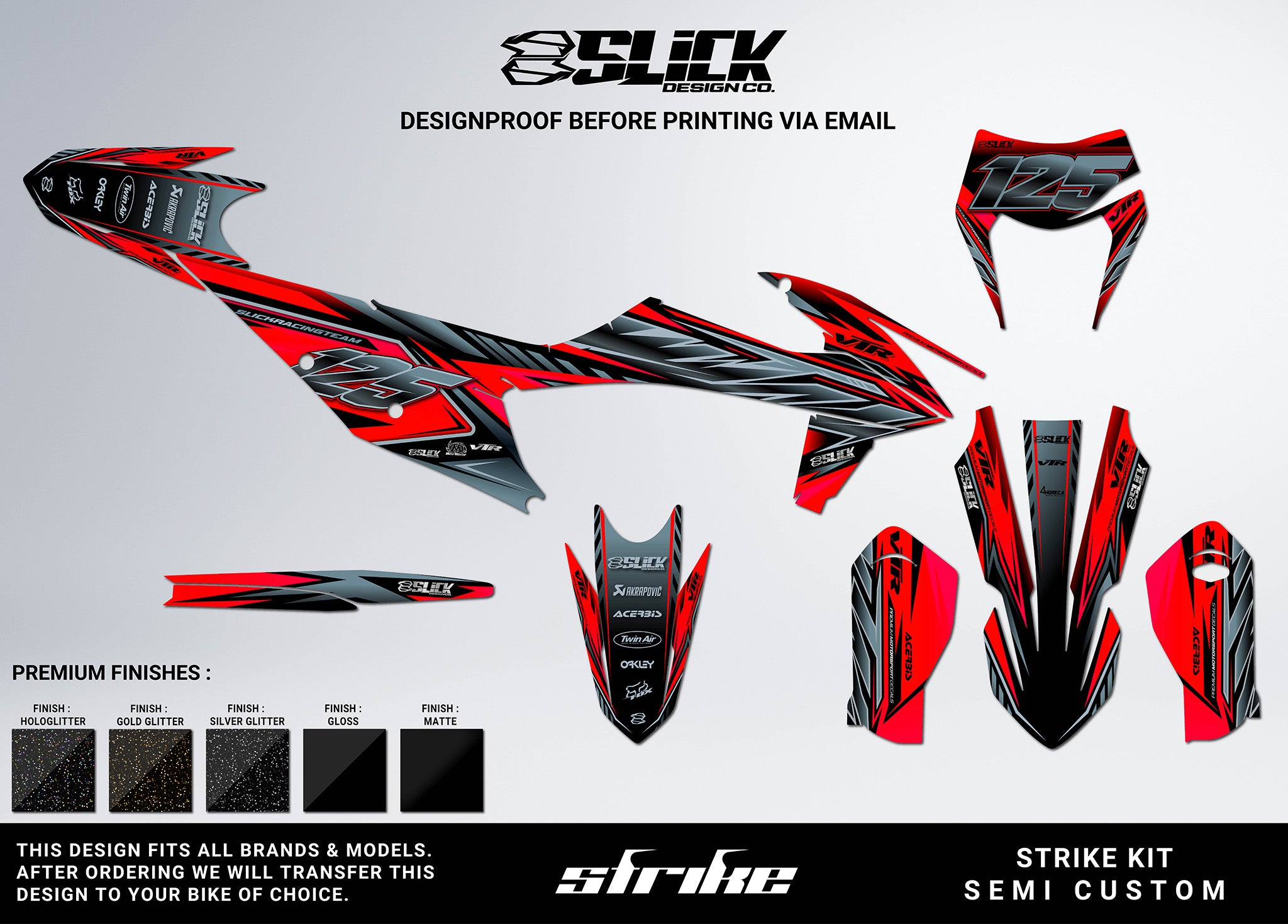 NEW! STRIKE - GRAPHICS KIT
