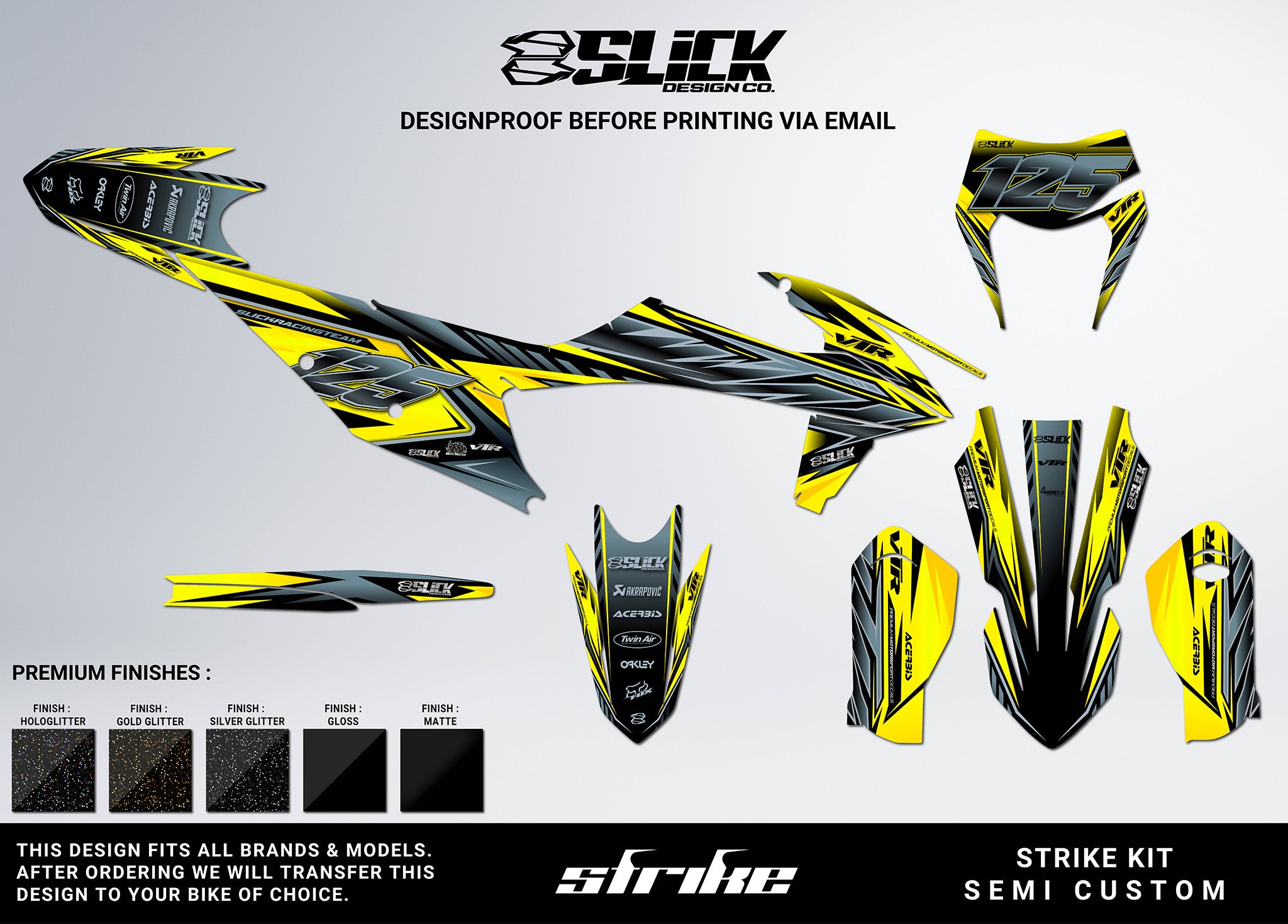 NEW! STRIKE - GRAPHICS KIT