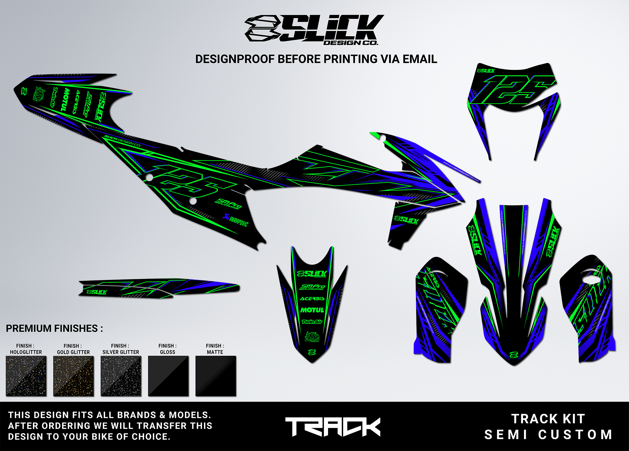 NEW! TRACK - GRAPHICS KIT