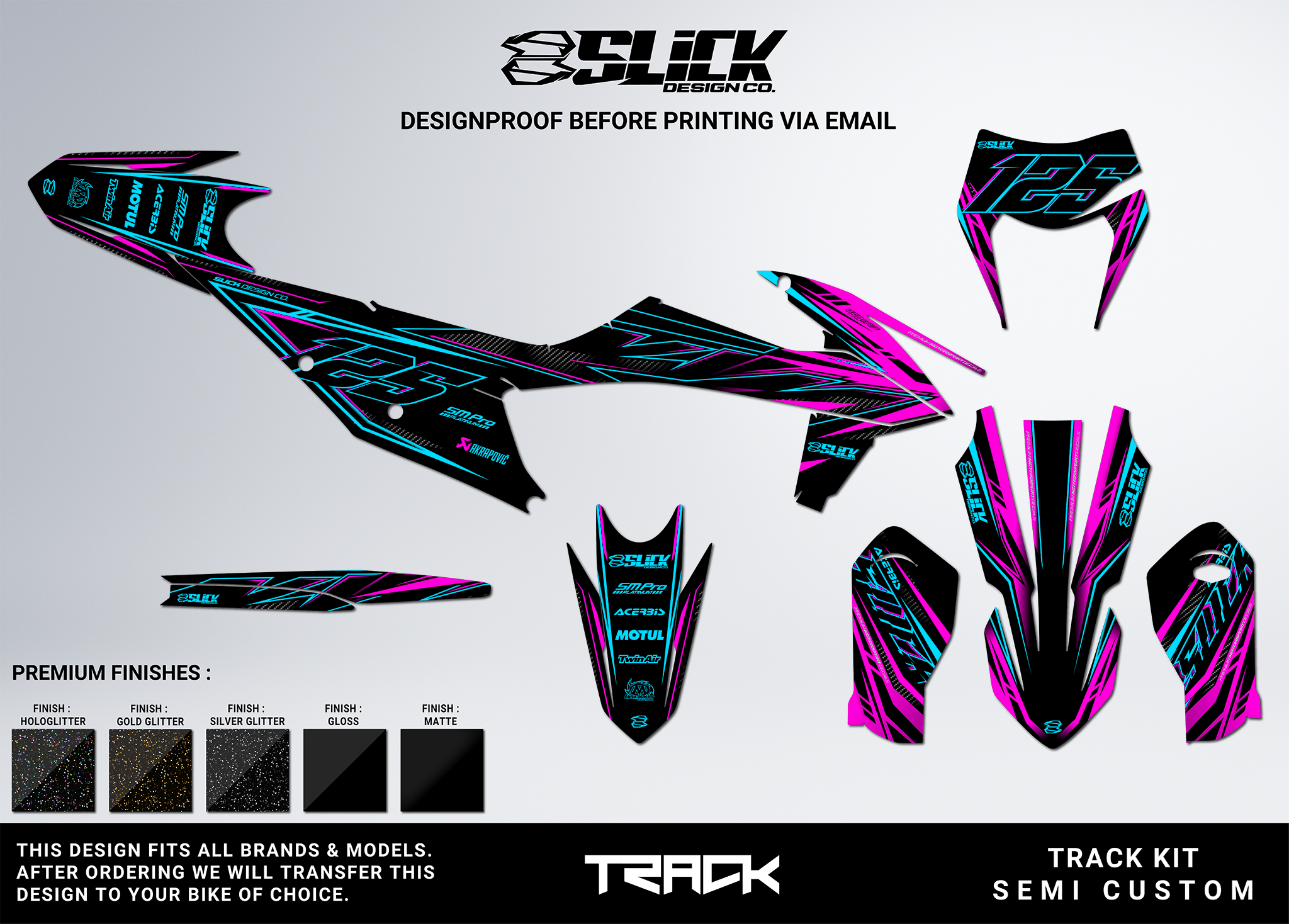 NEW! TRACK - GRAPHICS KIT