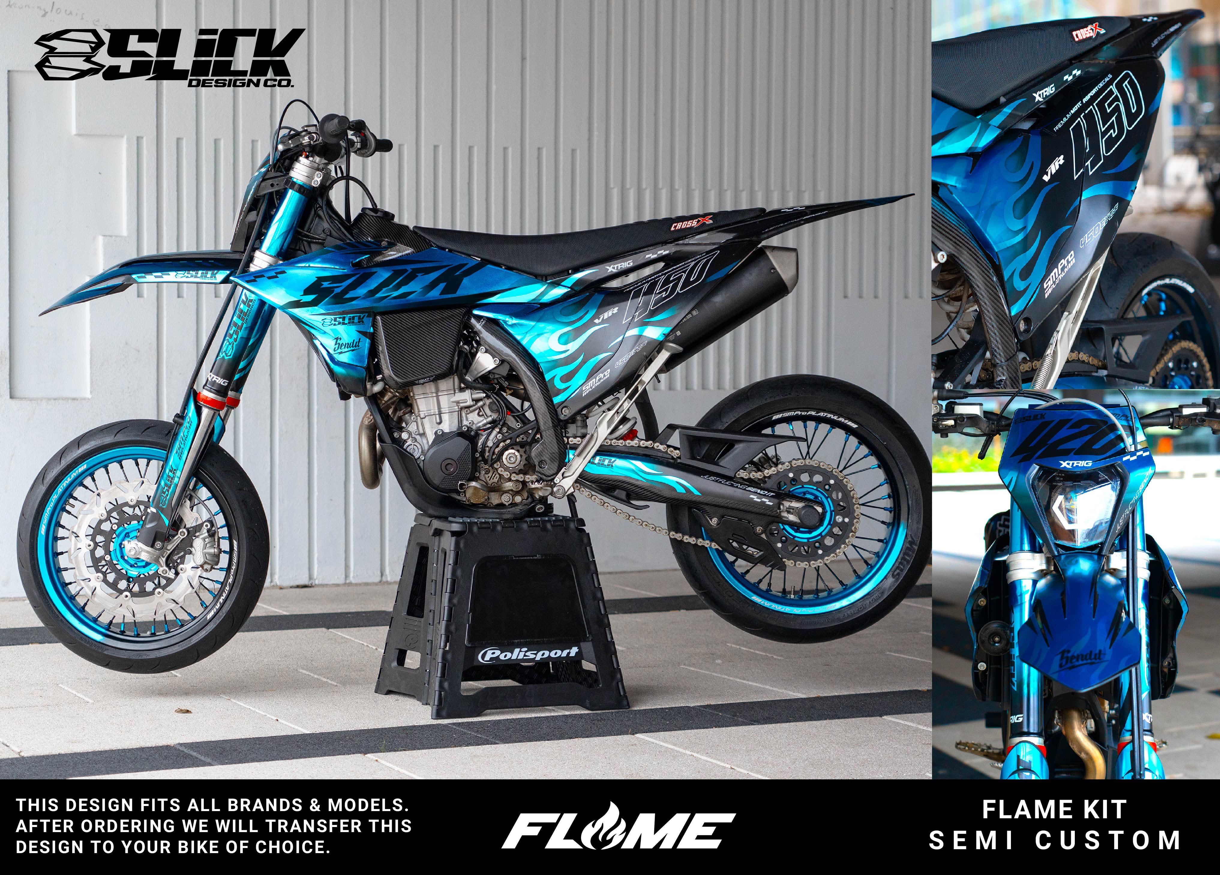 NEW! FLAME - GRAPHICS KIT