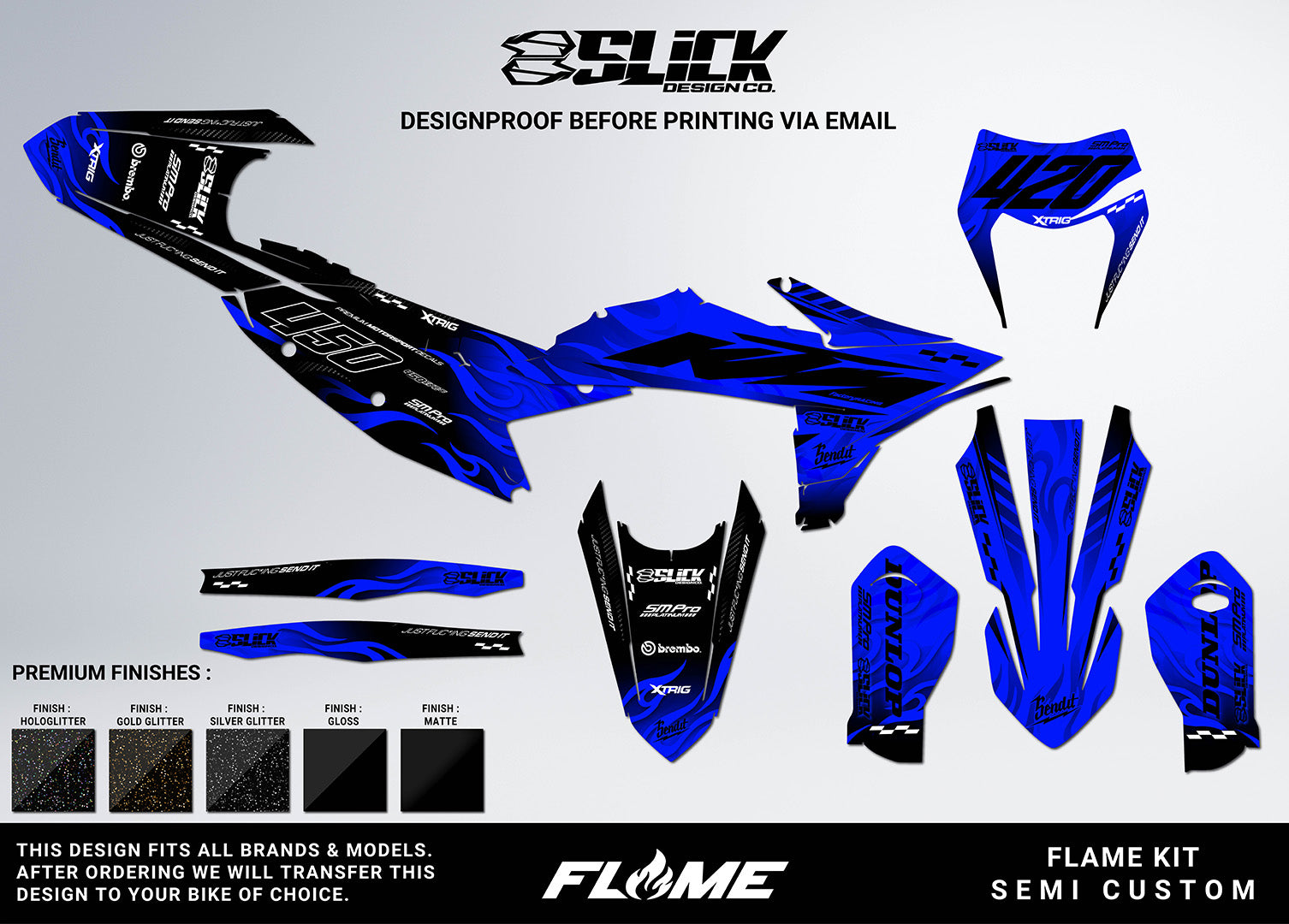 NEW! FLAME - GRAPHICS KIT