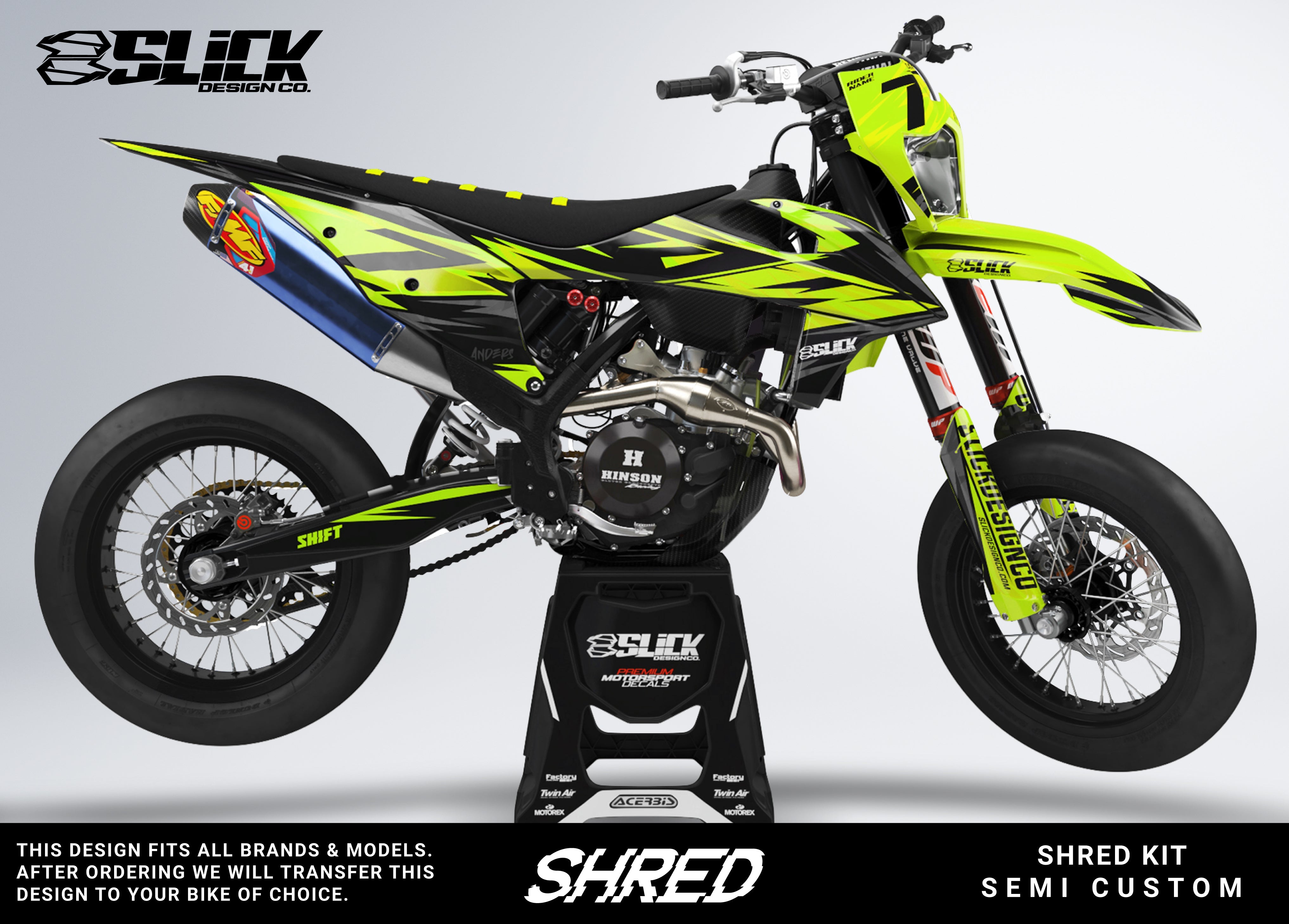 SHRED - KIT GRAFICO