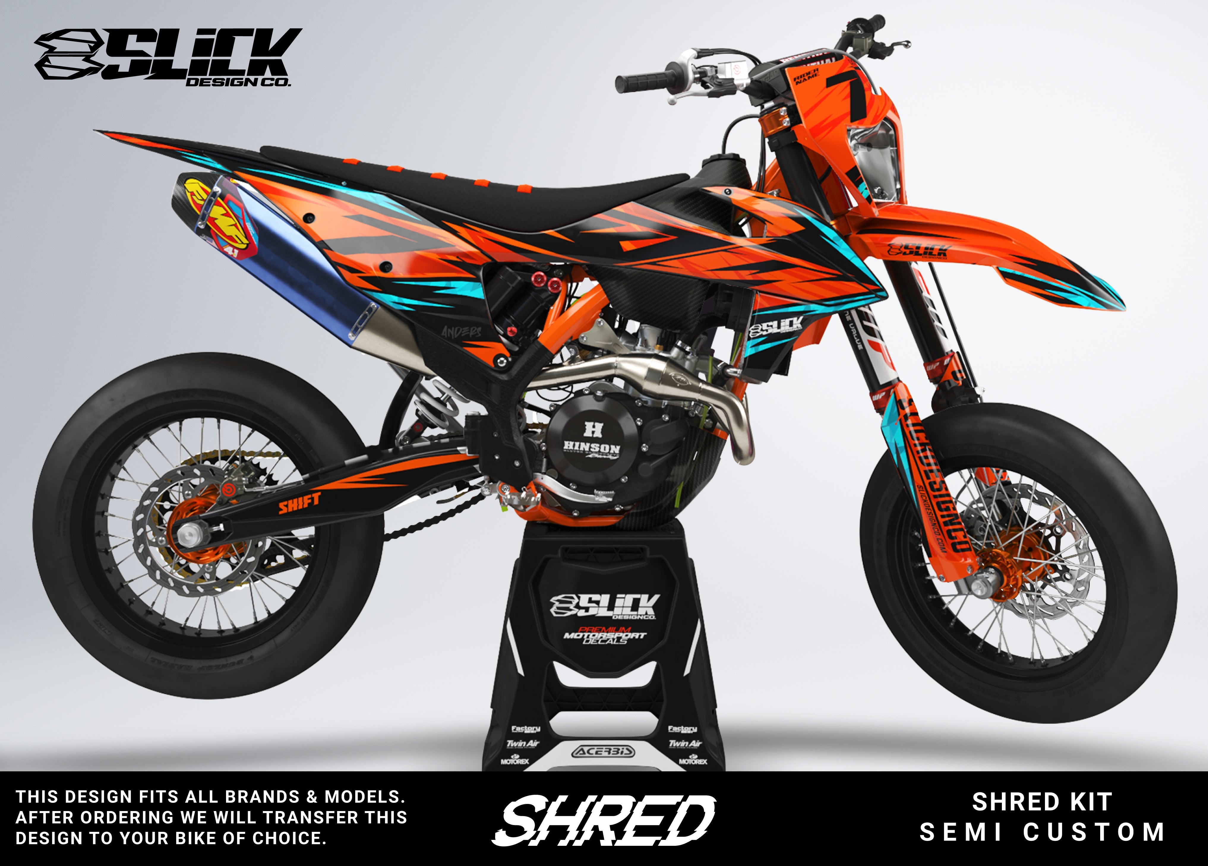 SHRED - KIT GRAFICO