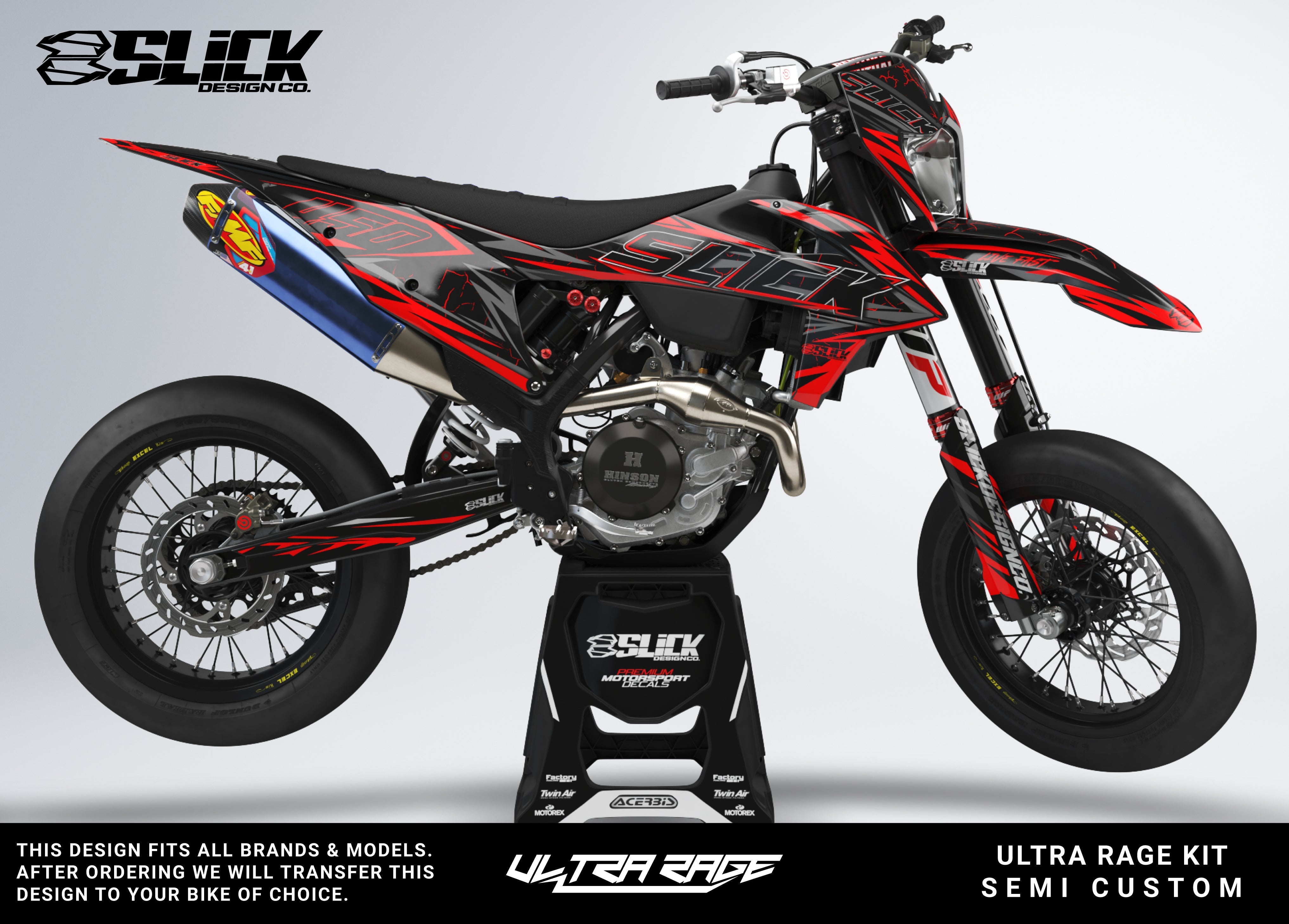 ULTRA RAGE - GRAPHICS KIT – Slick Design Co.