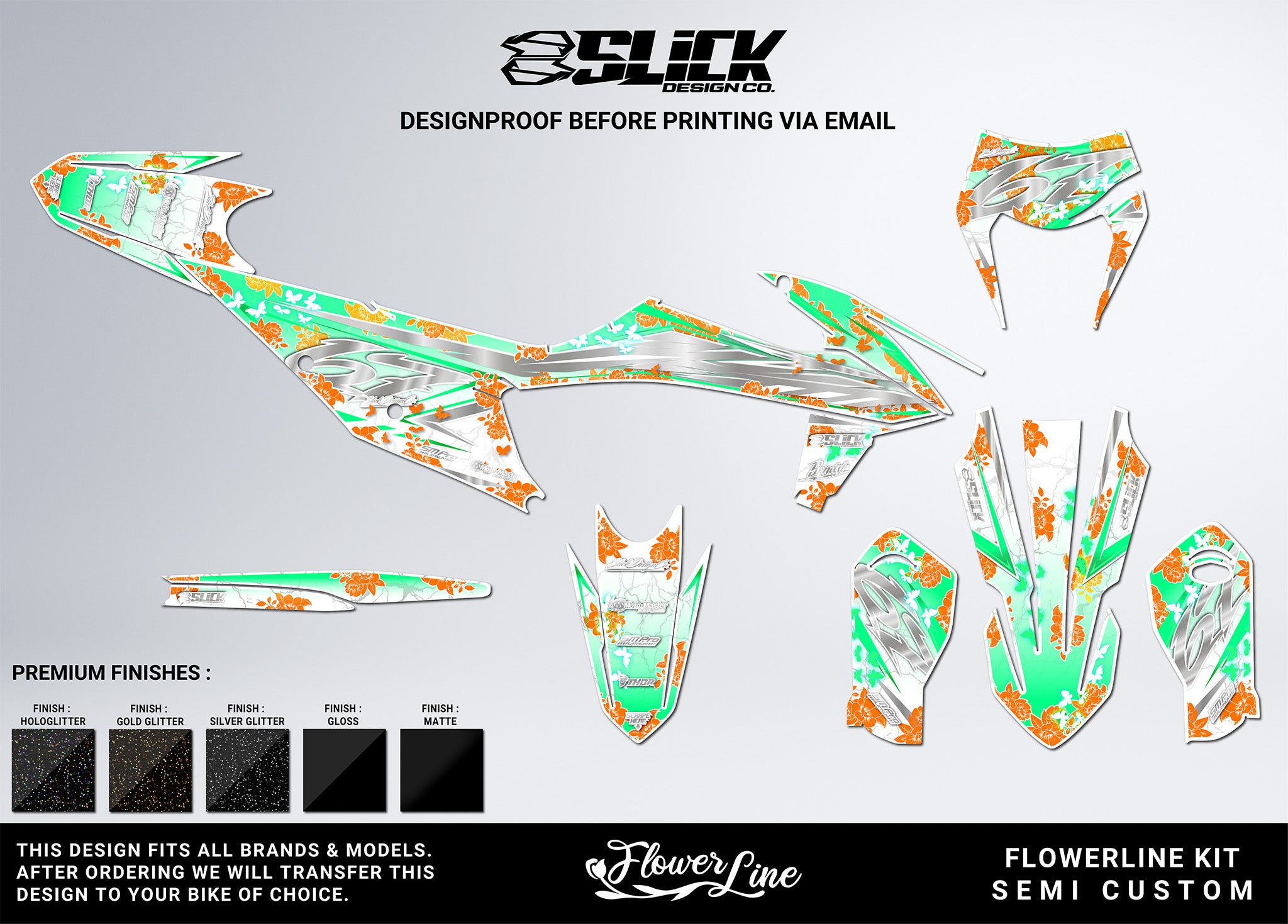 NEW! FLOWERLINE - GRAPHICS KIT