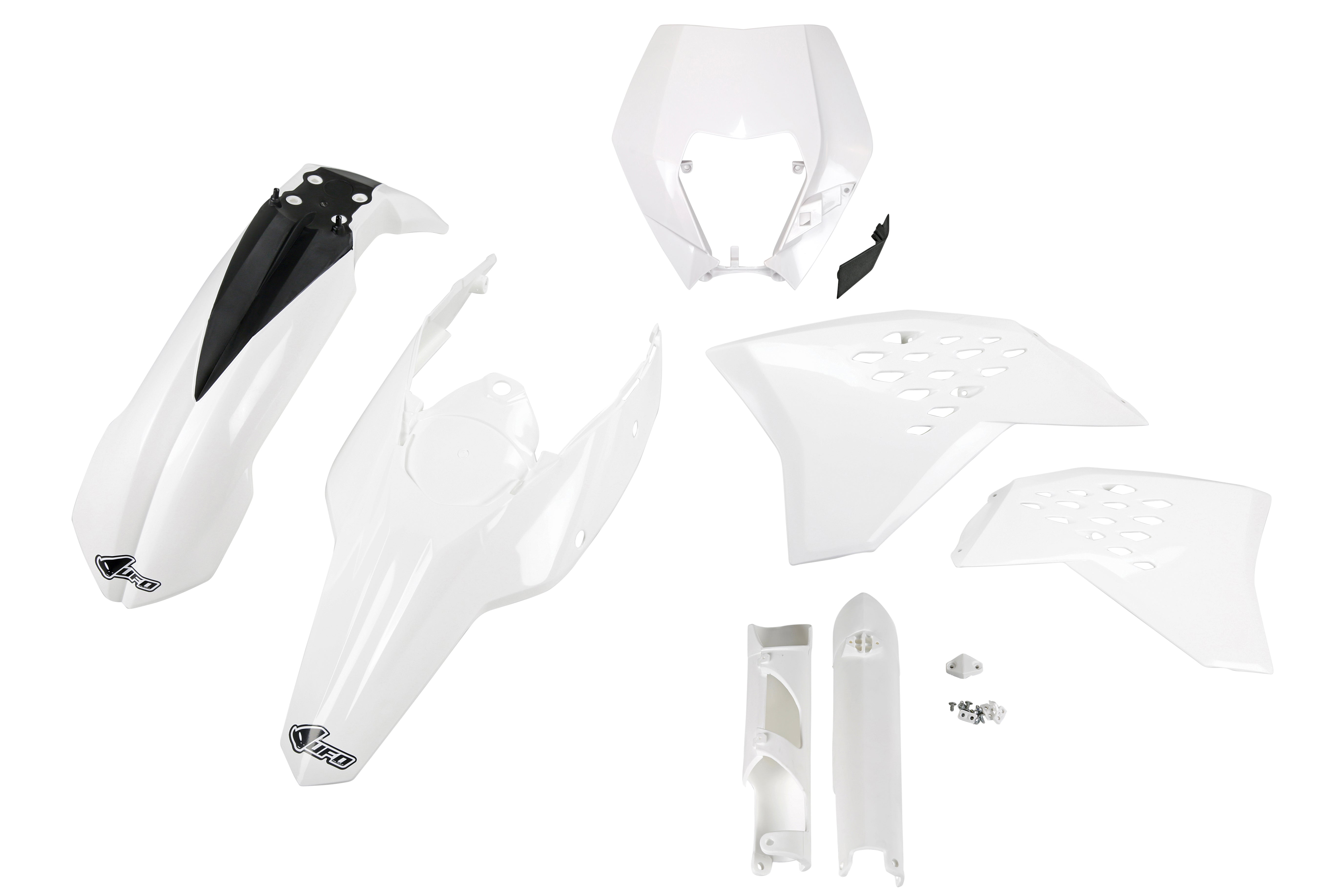 KTM EXC 2008-2011 FULL PLASTIC KIT, Slick Design Co., Plastic Kit