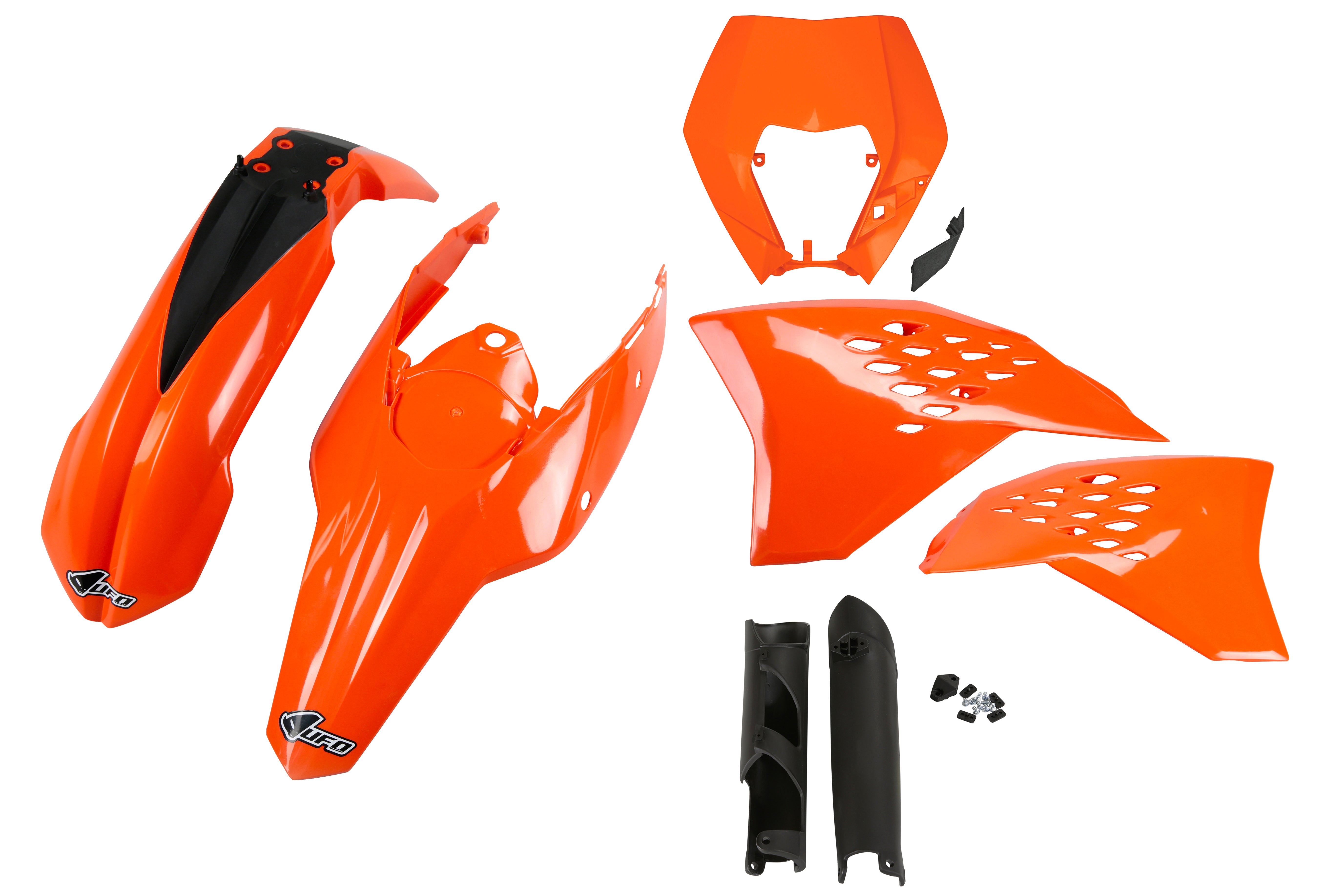 KTM EXC 2008-2011 FULL PLASTIC KIT, Slick Design Co., Plastic Kit