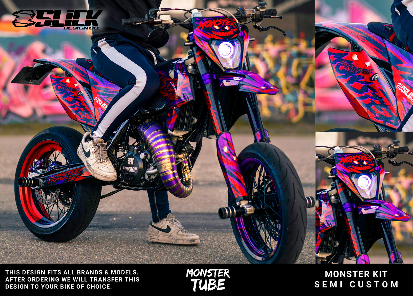 MONSTER - GRAPHICS KIT – Slick Design Co.