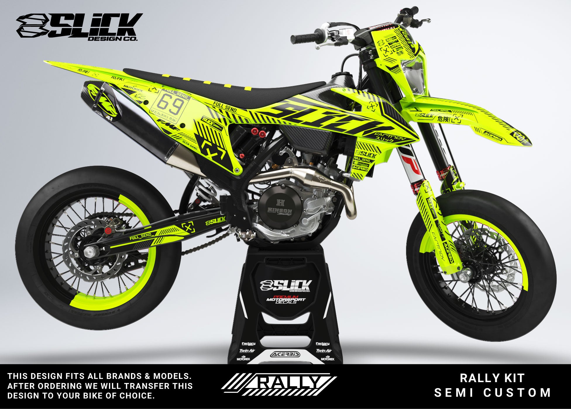 RALLY - GRAPHICS KIT – Slick Design Co.