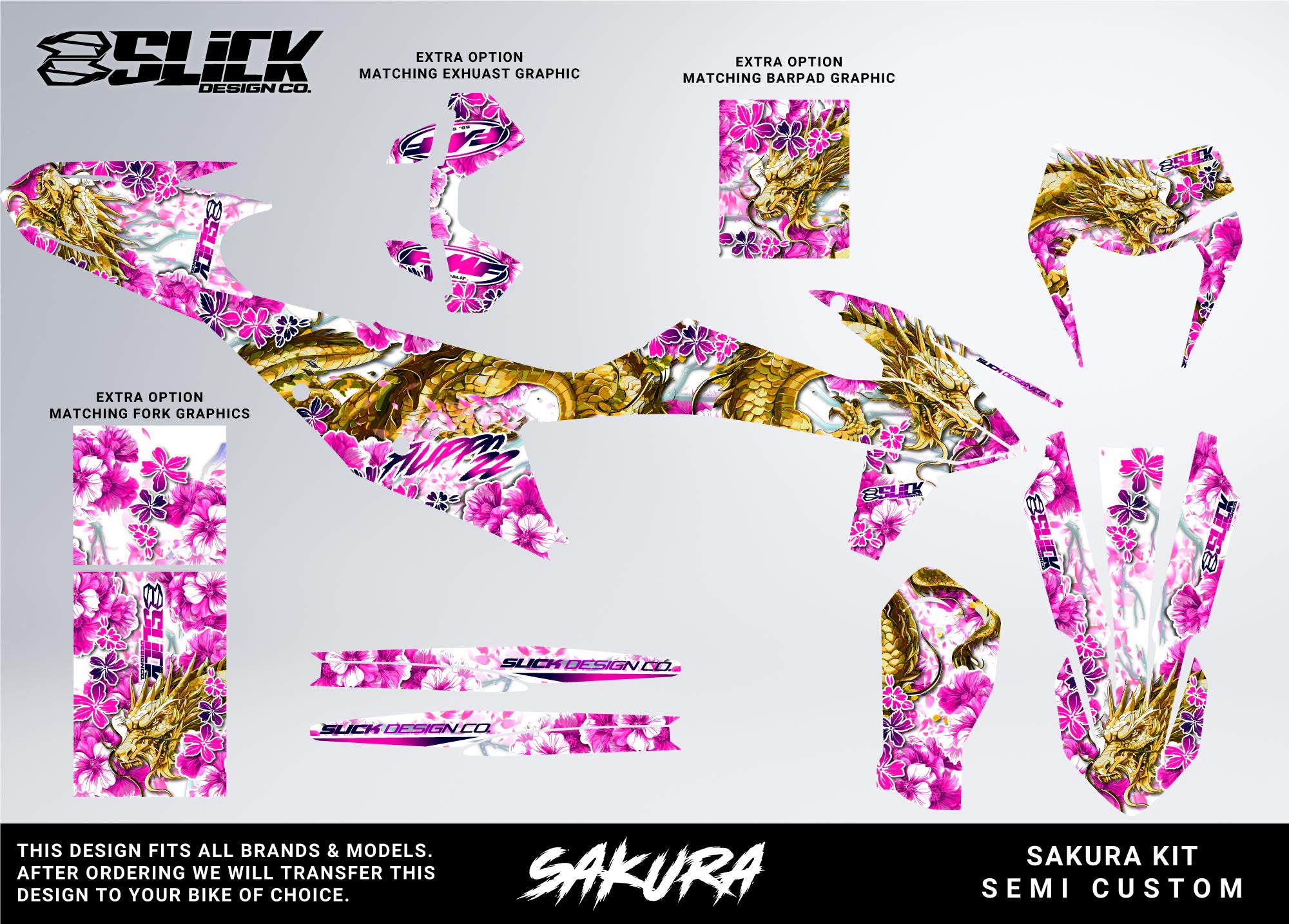 SAKURA - KIT GRAFICO DI FILIPPO22 EDIZIONE LIMITATA!