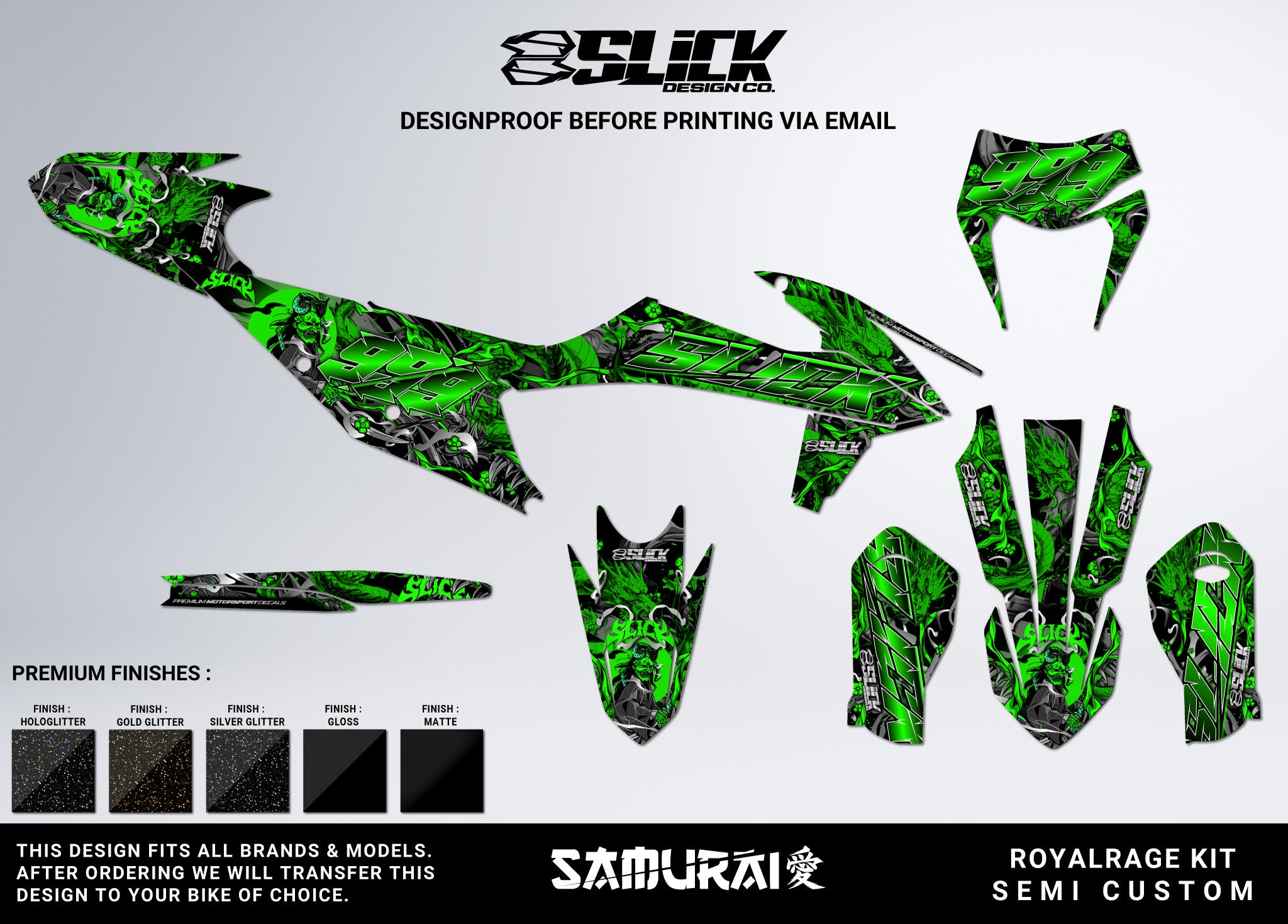 SAMURAI - GRAPHICS KIT