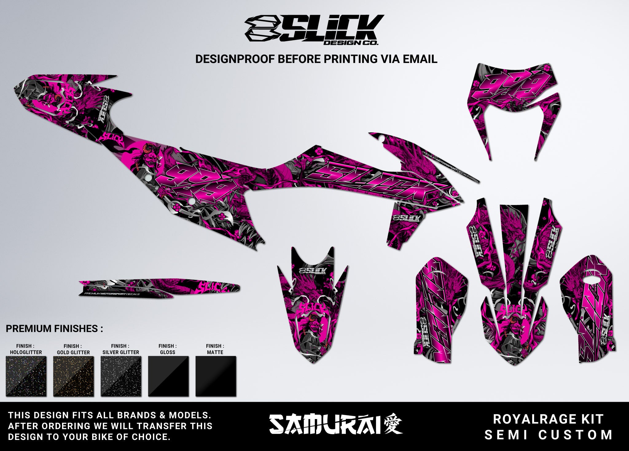 SAMURAI - GRAPHICS KIT