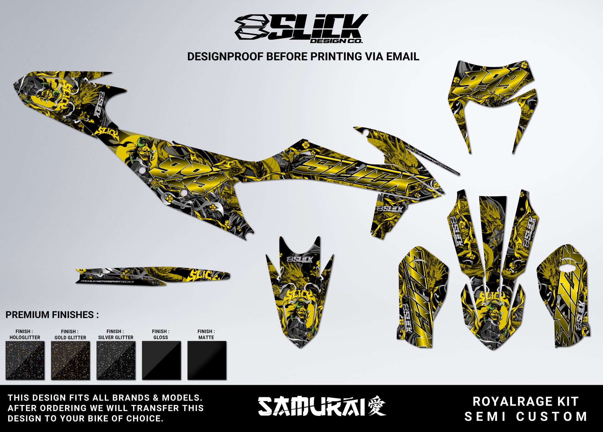 SAMURAI - GRAPHICS KIT