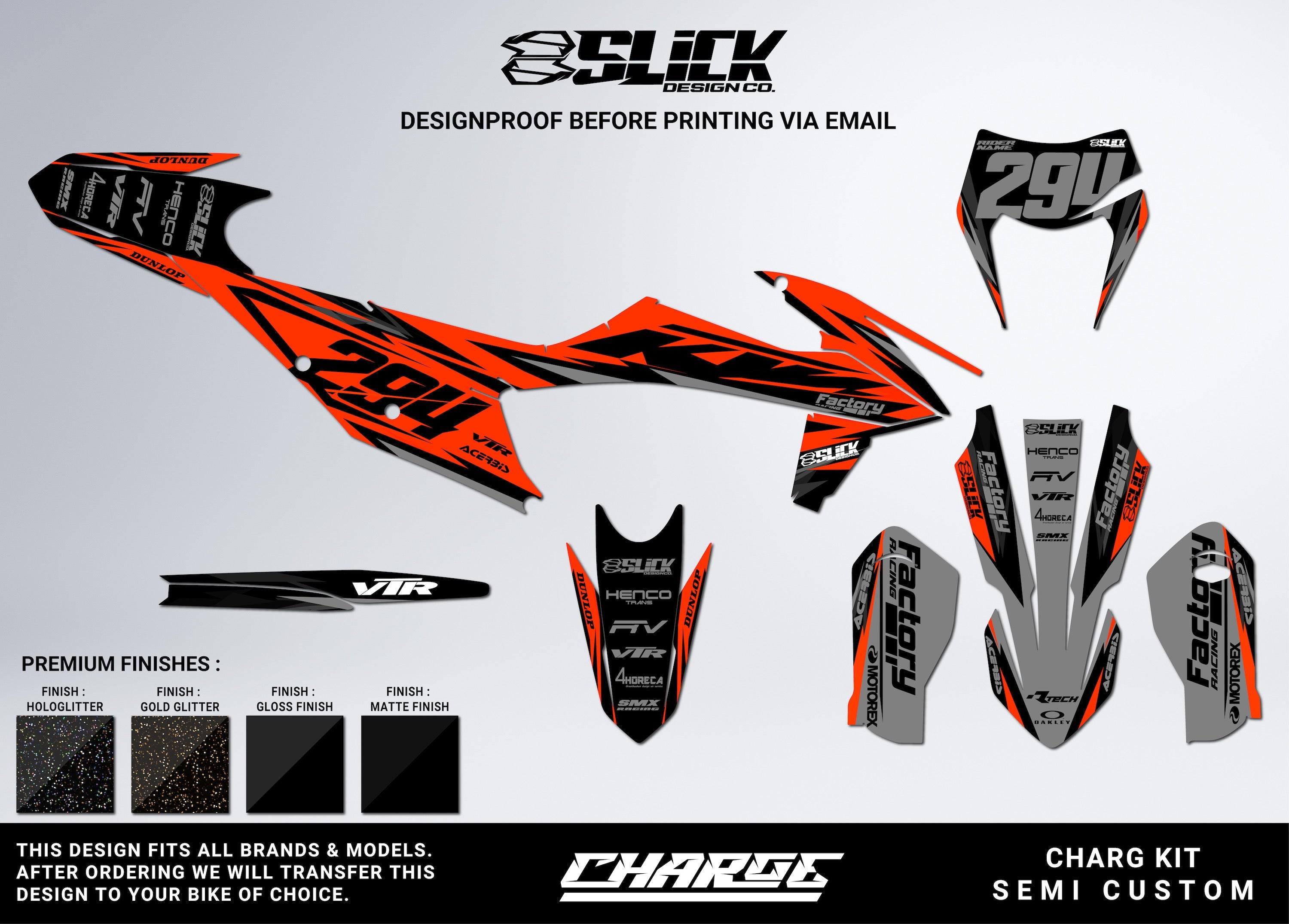 CHARGE - GRAPHICS KIT