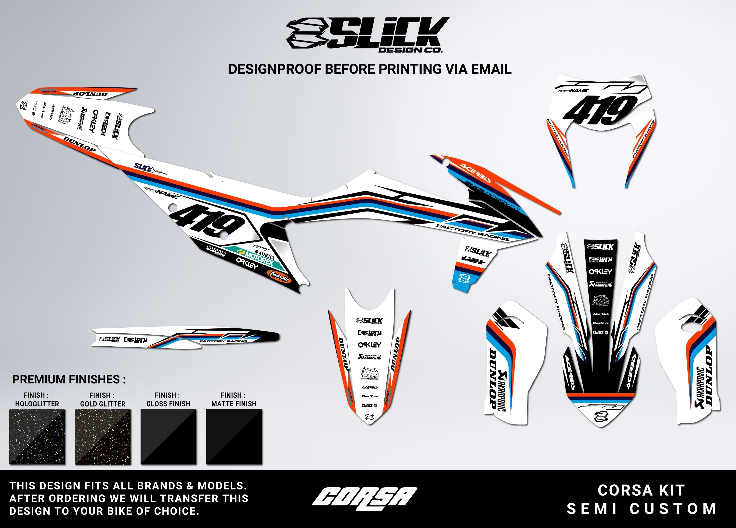 CORSA - KIT GRAFICO